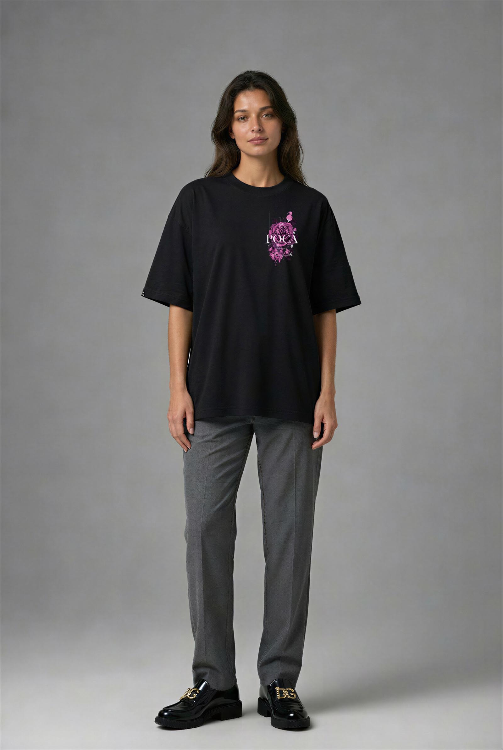 G2007HS_KADIN G2007HS OVERSIZE T-SHIRT - Görsel 1