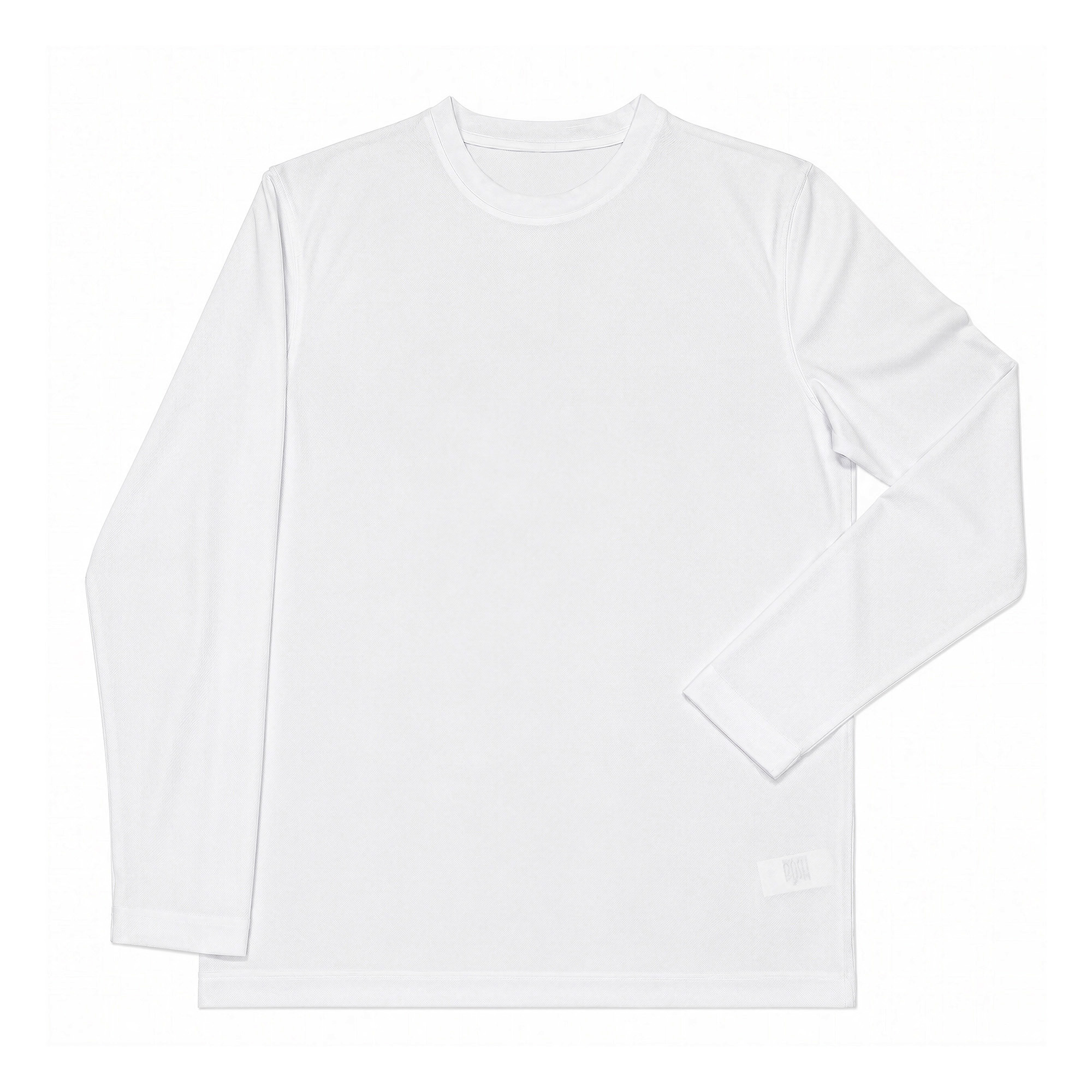 ACTIVE-TEE-BEYAZ-LS-3 AT100 UZUN KOLLU BEYAZ ACTIVE TEE - Görsel 1