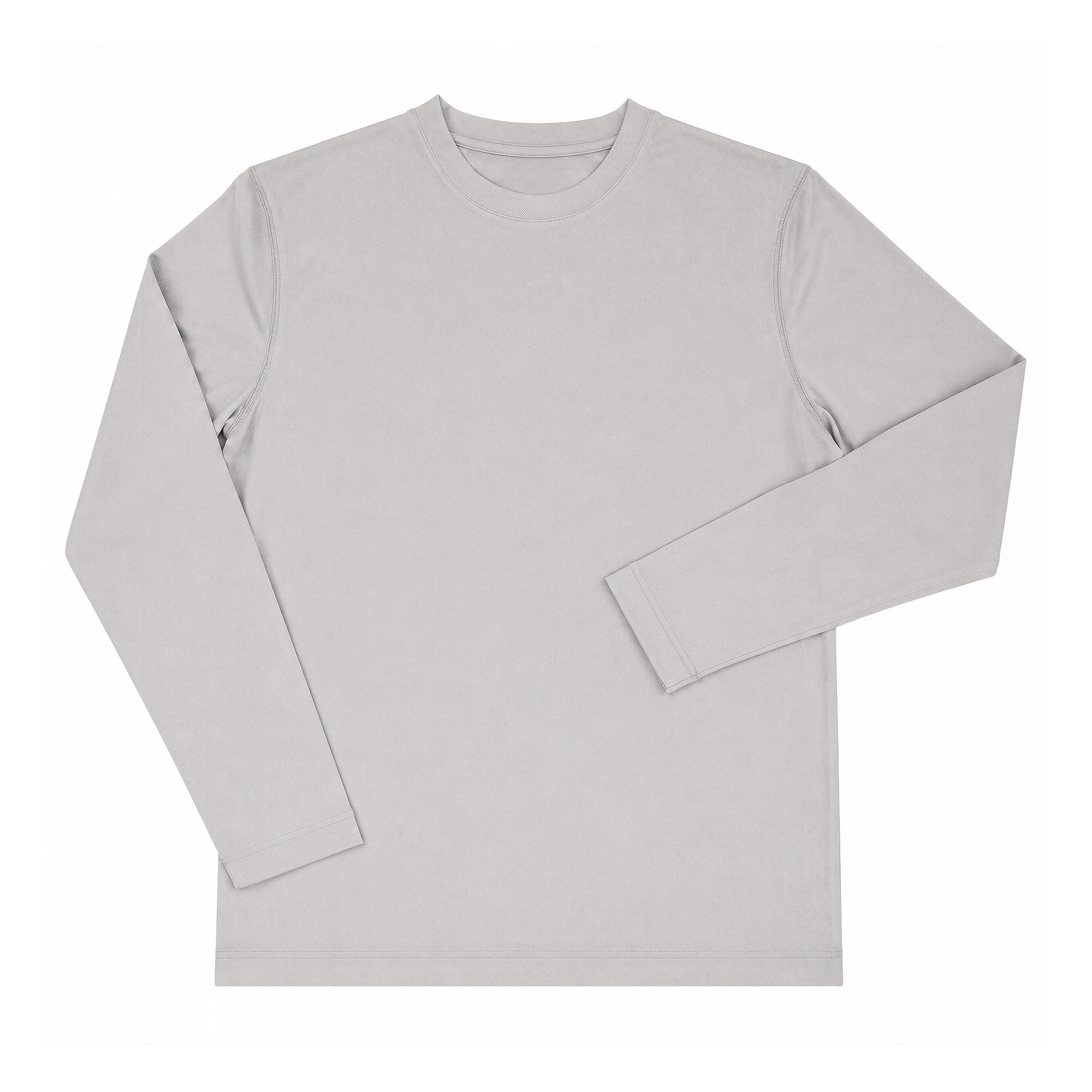 ACTIVE-TEE-GRI-LS-3 AT030 UZUN KOLLU GRİ ACTIVE TEE - Görsel 1