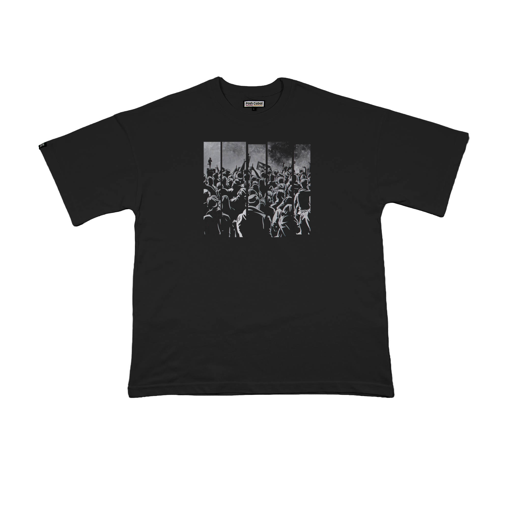 F1086S F1086S OVERSIZE T-SHIRT - Görsel 1