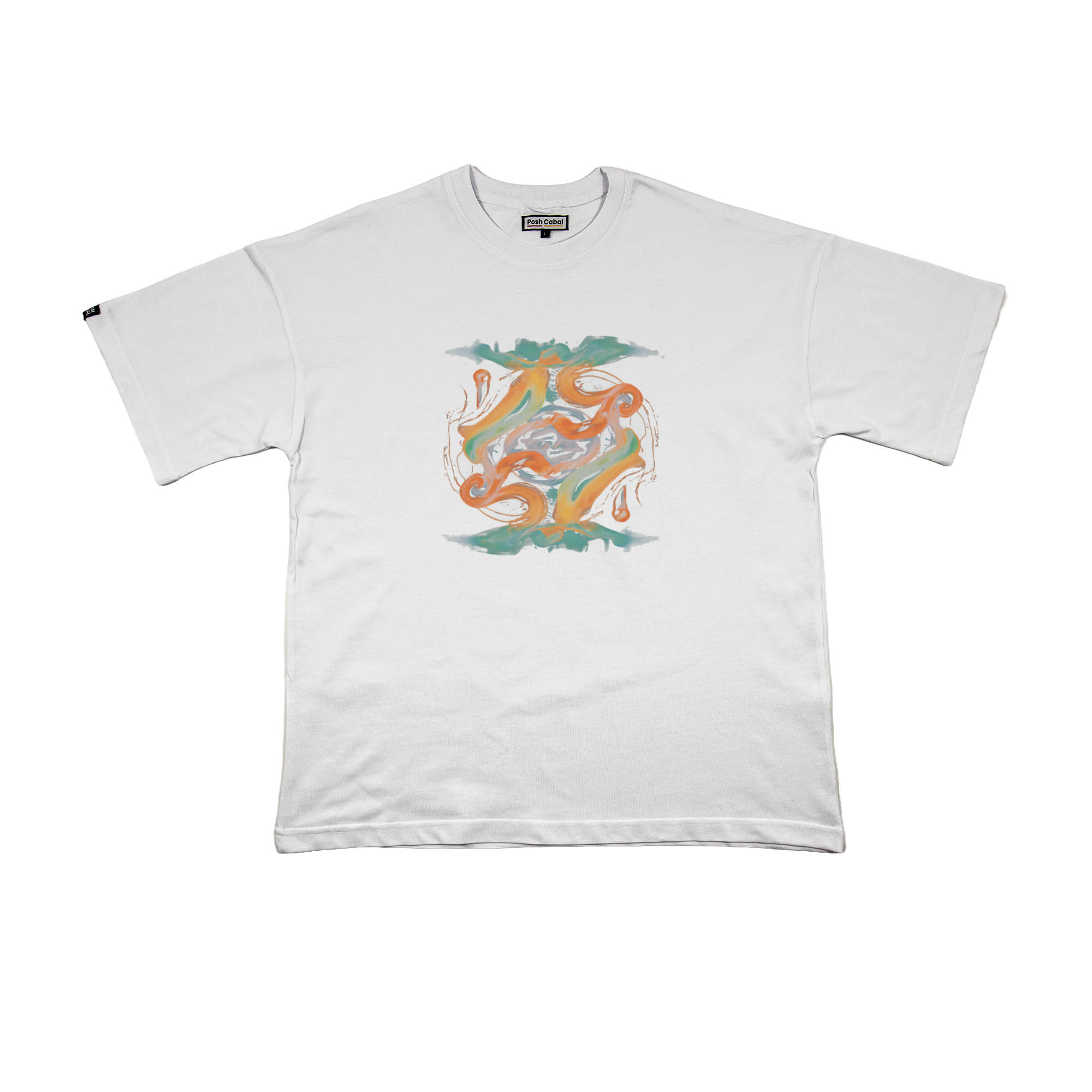 F2038HB F2038HB OVERSIZE T-SHIRT - Görsel 1