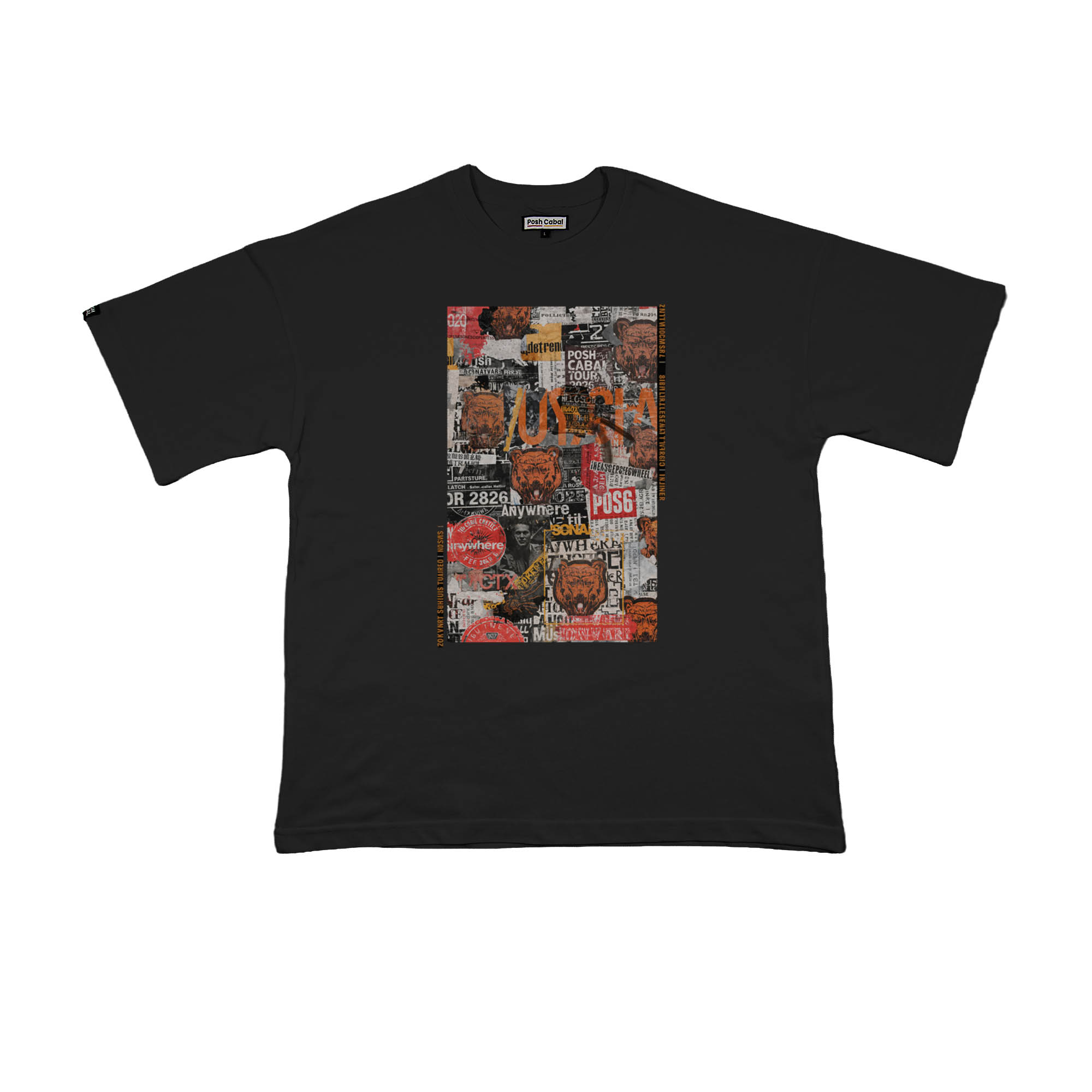 F2051HS F2051HS OVERSIZE T-SHIRT - Görsel 1