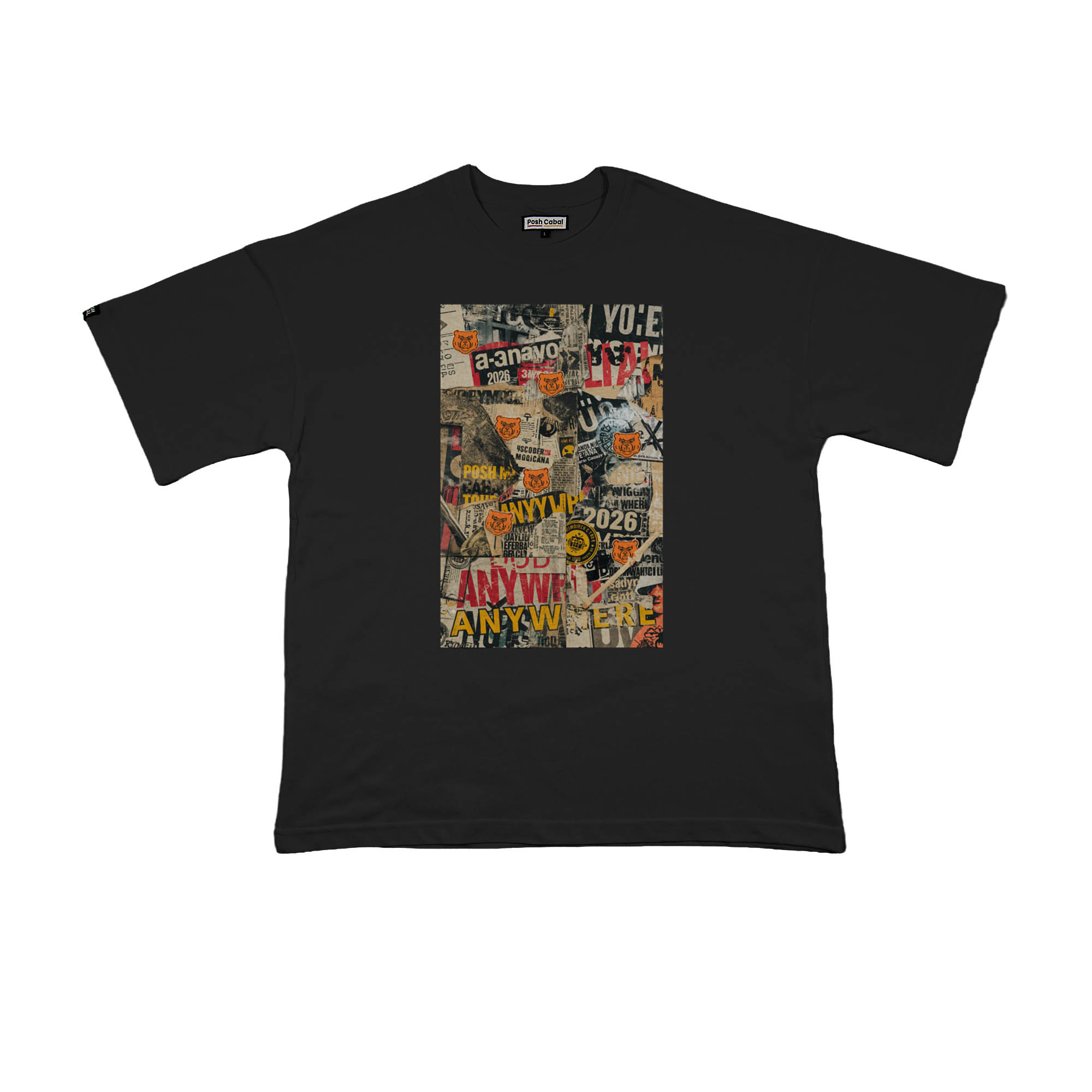 F2052HS F2052HS OVERSIZE T-SHIRT - Görsel 1
