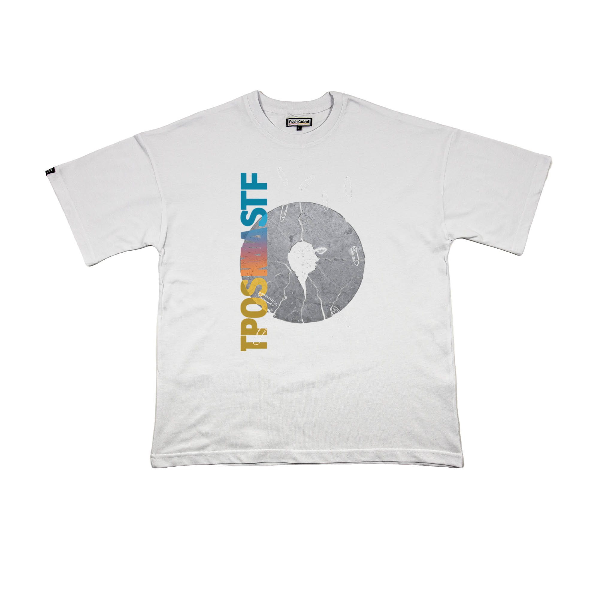 F2066HB F2066HB OVERSIZE T-SHIRT - Görsel 1