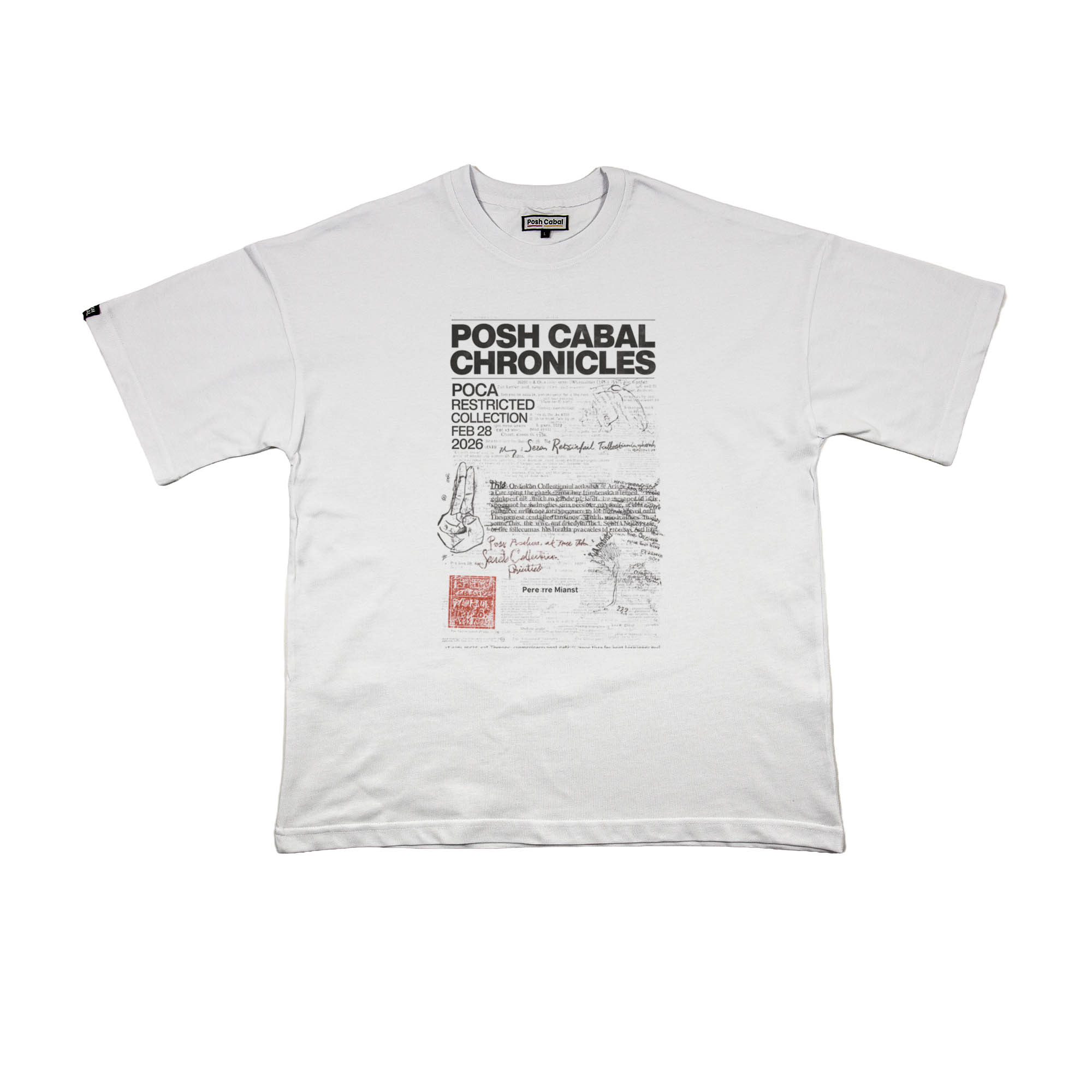 F3013B F3013B OVERSIZE T-SHIRT - Görsel 1