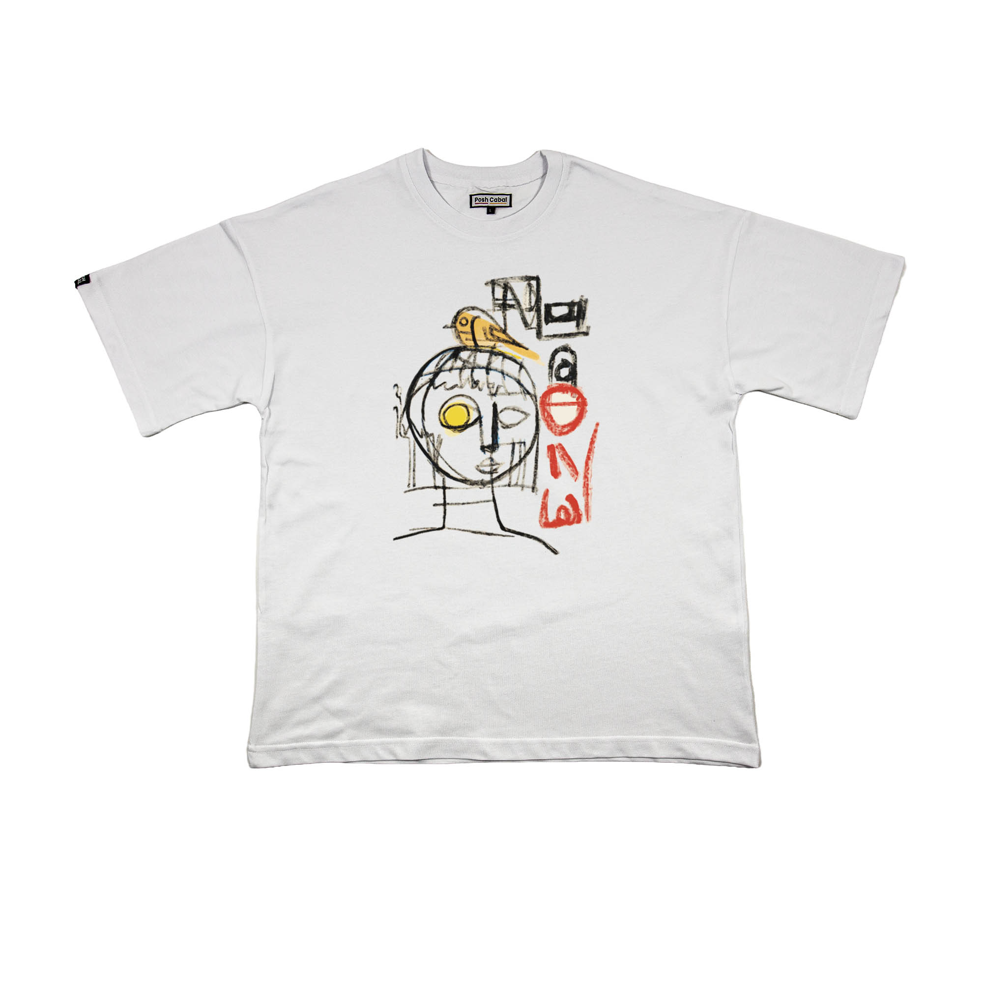 F3028B F3028B OVERSIZE T-SHIRT - Görsel 1