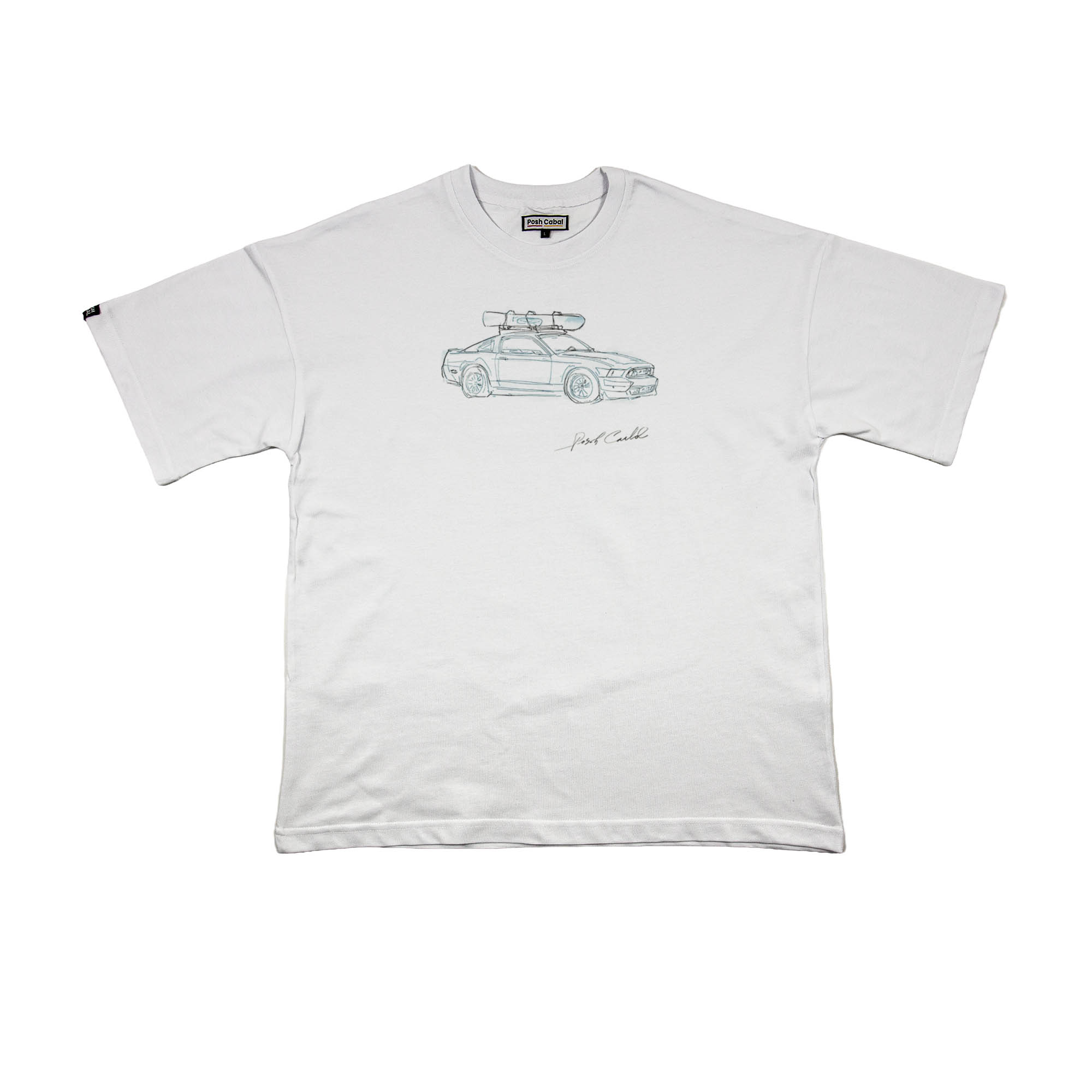 F3057B F3057B OVERSIZE T-SHIRT - Görsel 1