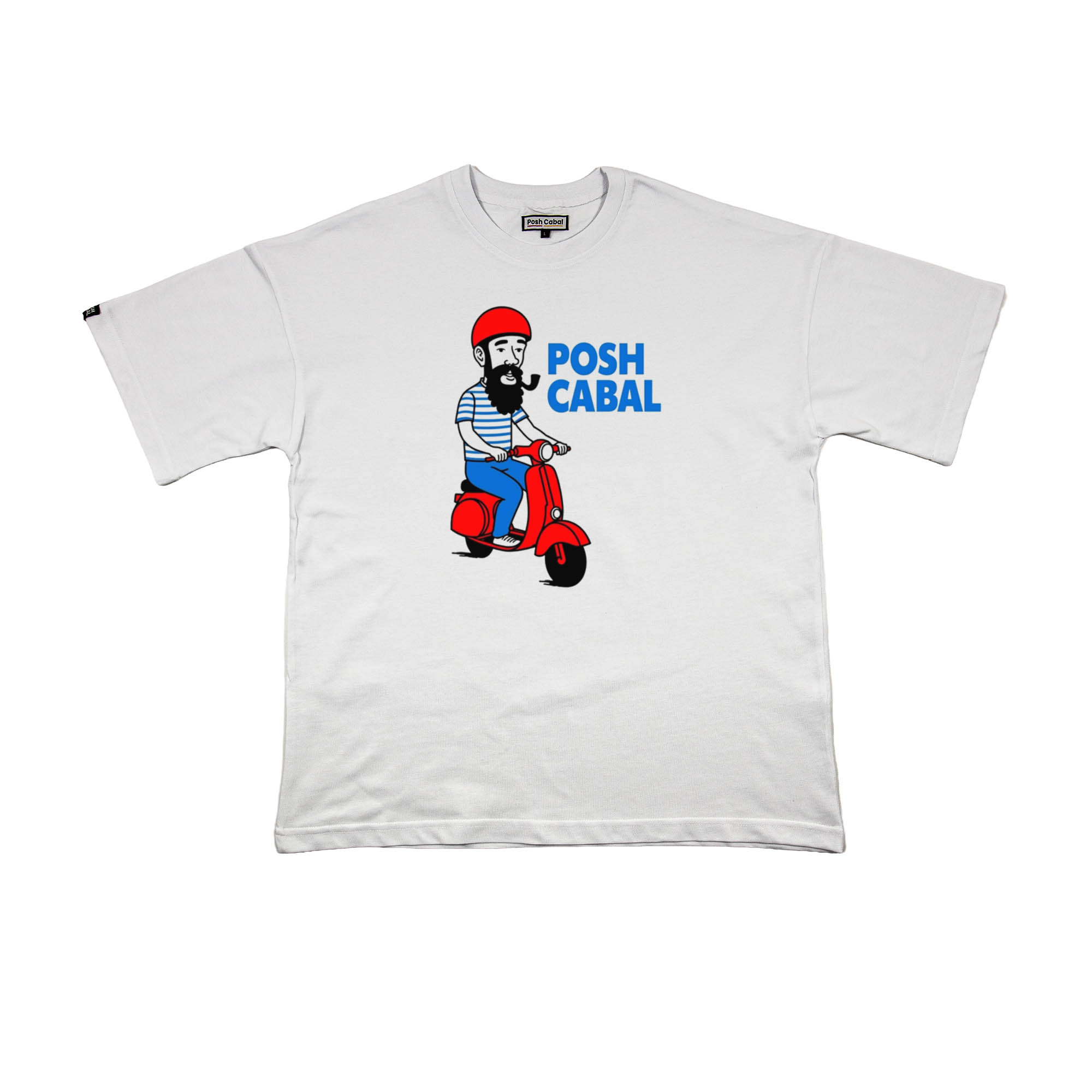 F3071B F3071B OVERSIZE T-SHIRT - Görsel 1