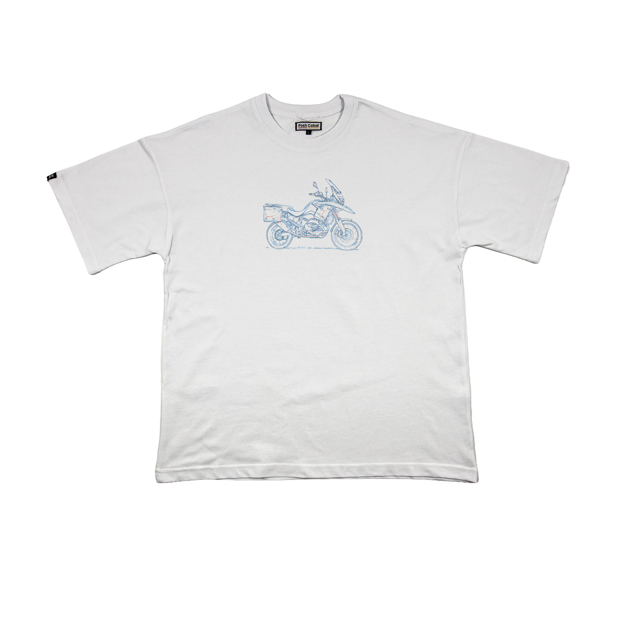 F3072B F3072B OVERSIZE T-SHIRT - Görsel 1