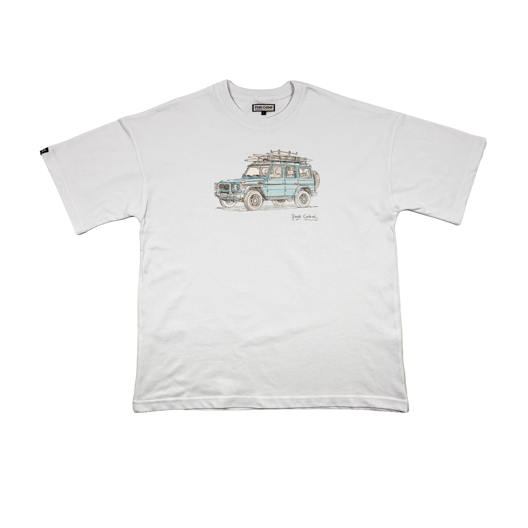 F3077B F3077B OVERSIZE T-SHIRT - Görsel 1