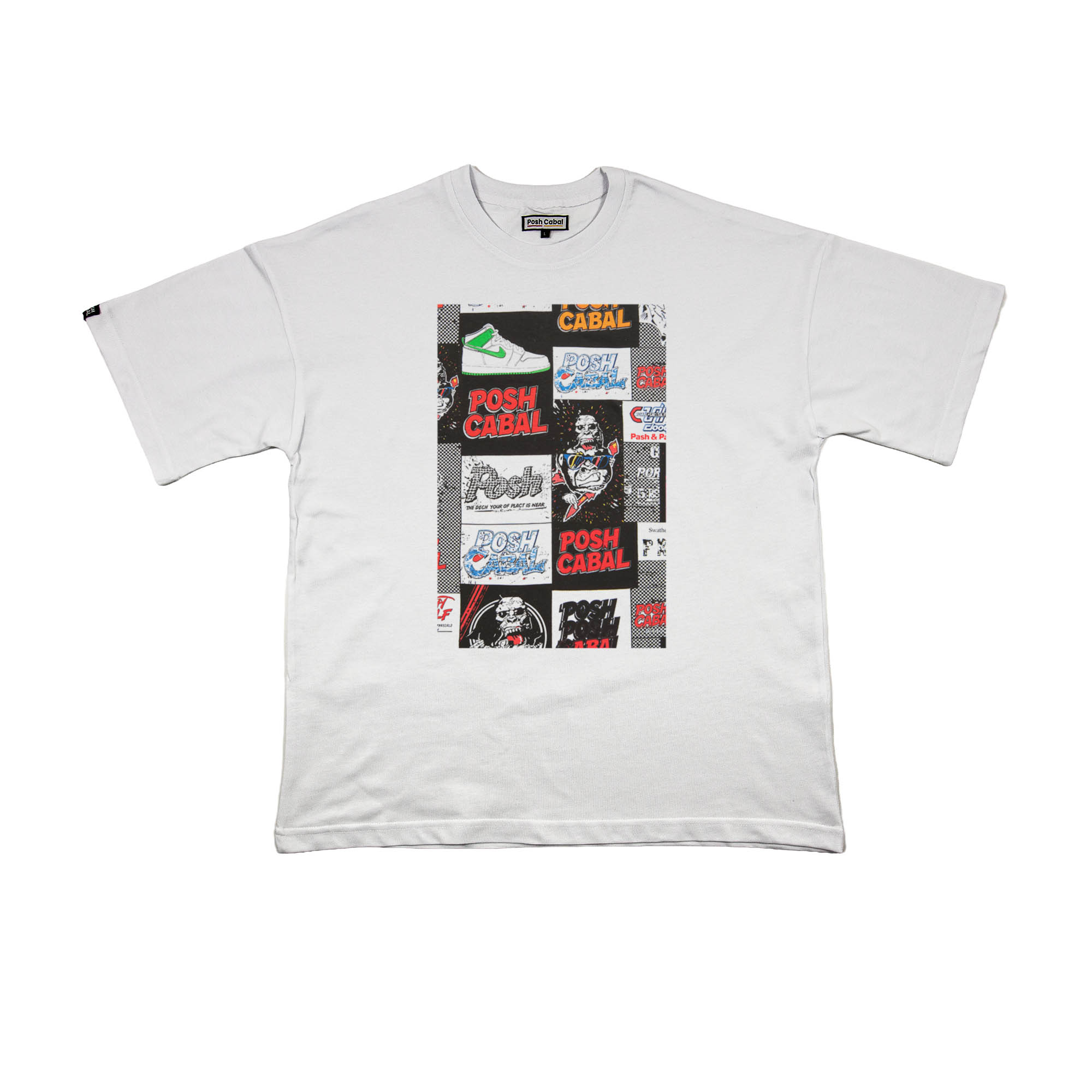 F3084B F3084B OVERSIZE T-SHIRT - Görsel 1