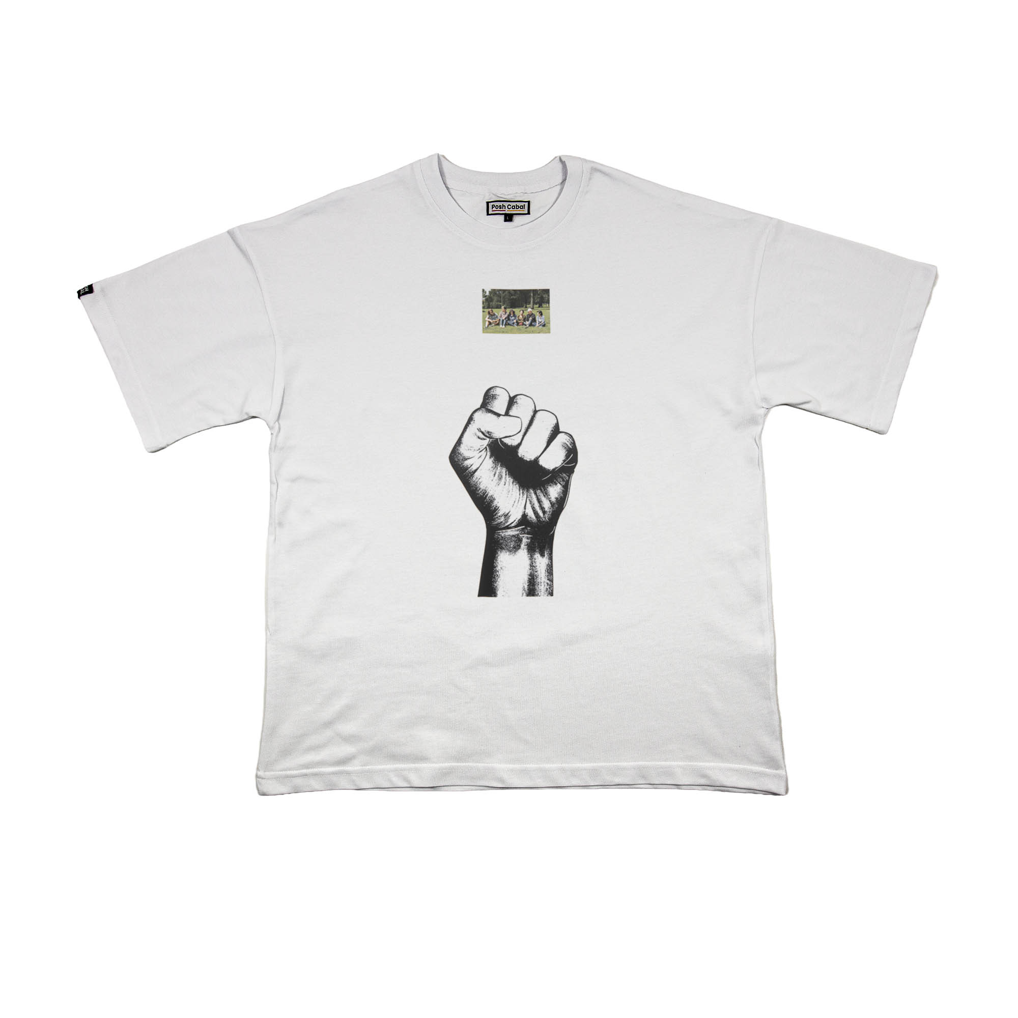 F3136B F3136B OVERSIZE T-SHIRT - Görsel 1