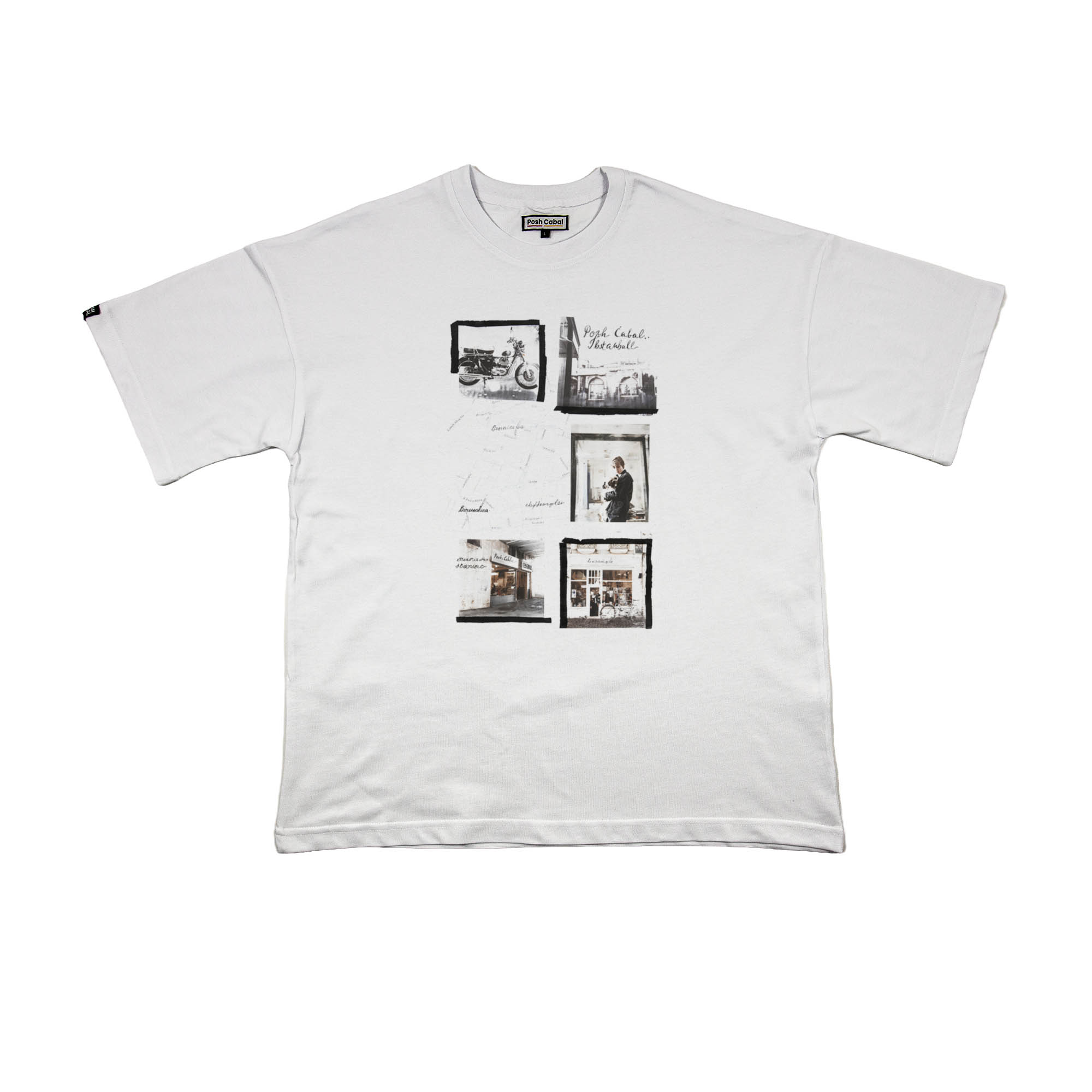 F3138B F3138B OVERSIZE T-SHIRT - Görsel 1