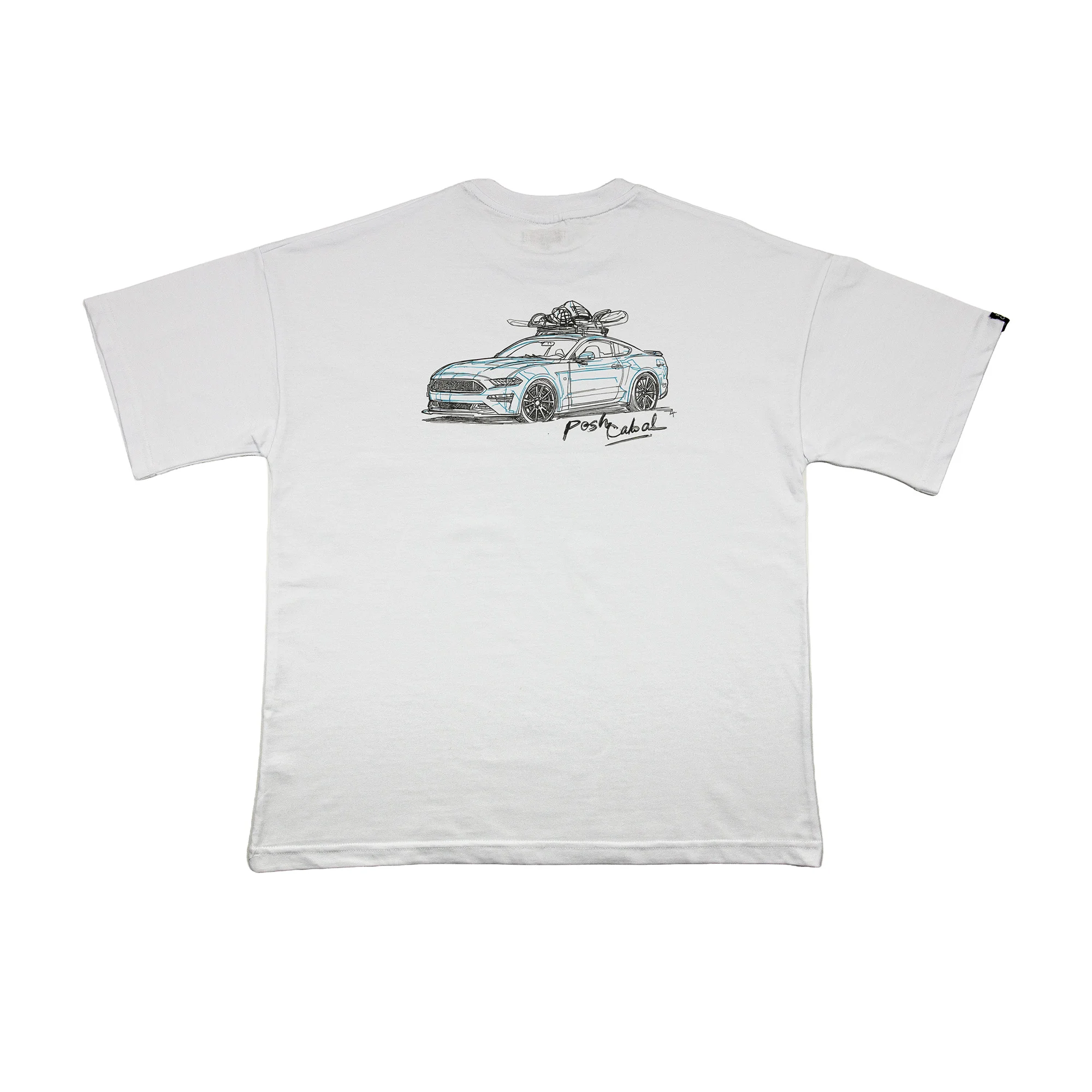 3055B 3055B OVERSIZE T-SHIRT - Görsel 1