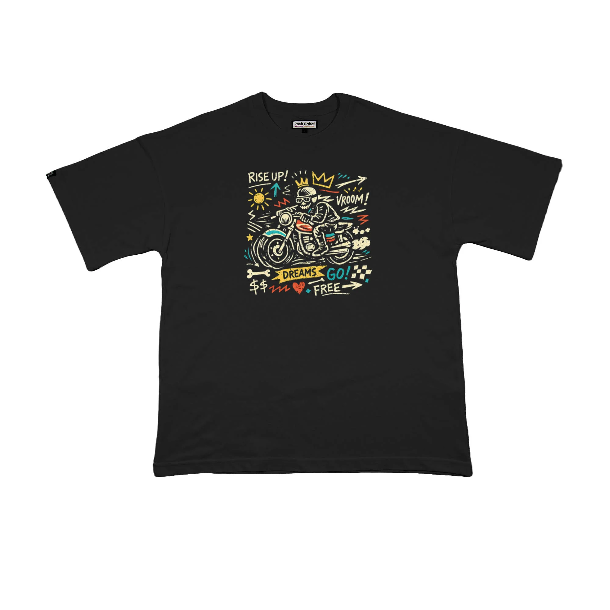 F1002S F1002S OVERSIZE T-SHIRT - Görsel 1