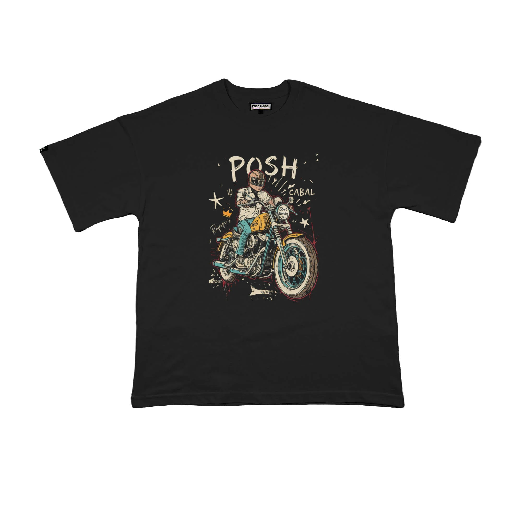 F1004S F1004S OVERSIZE T-SHIRT - Görsel 1
