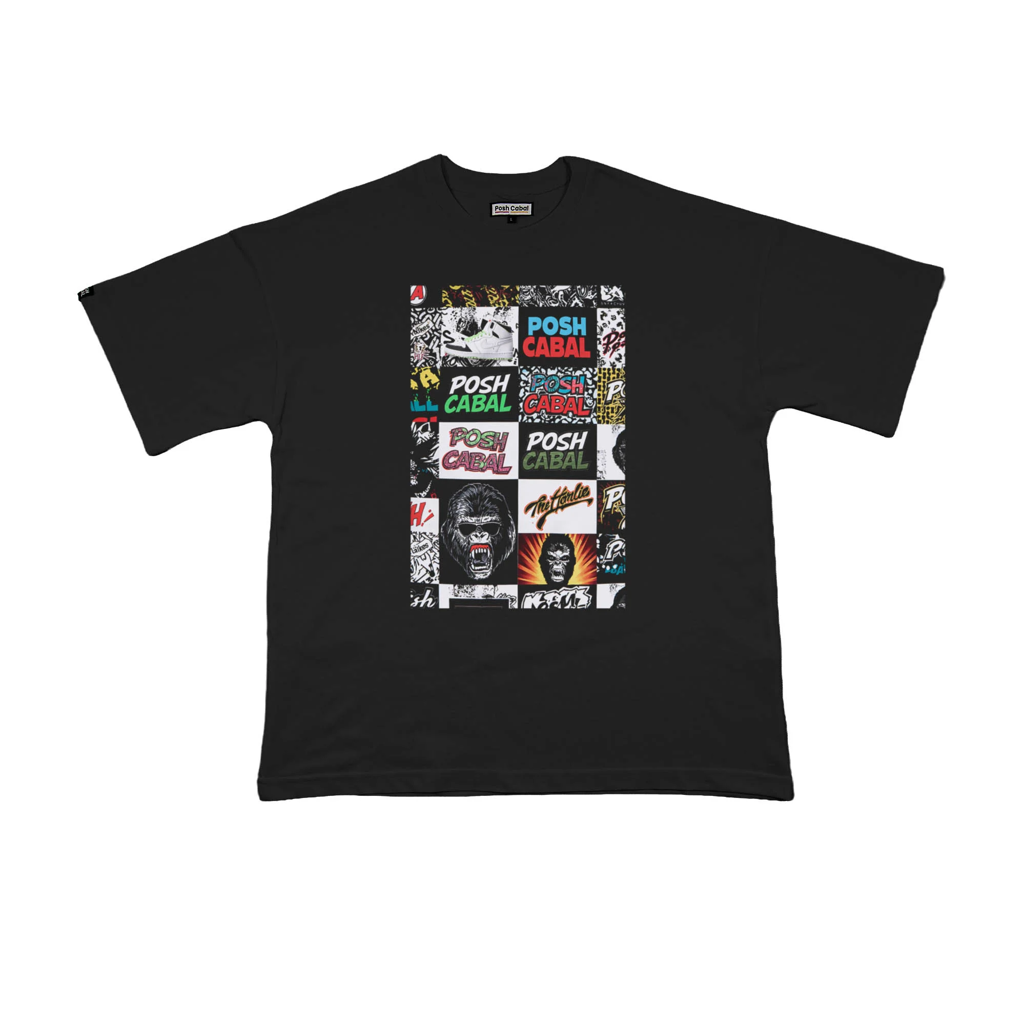 F1045S F1045S OVERSIZE T-SHIRT - Görsel 1