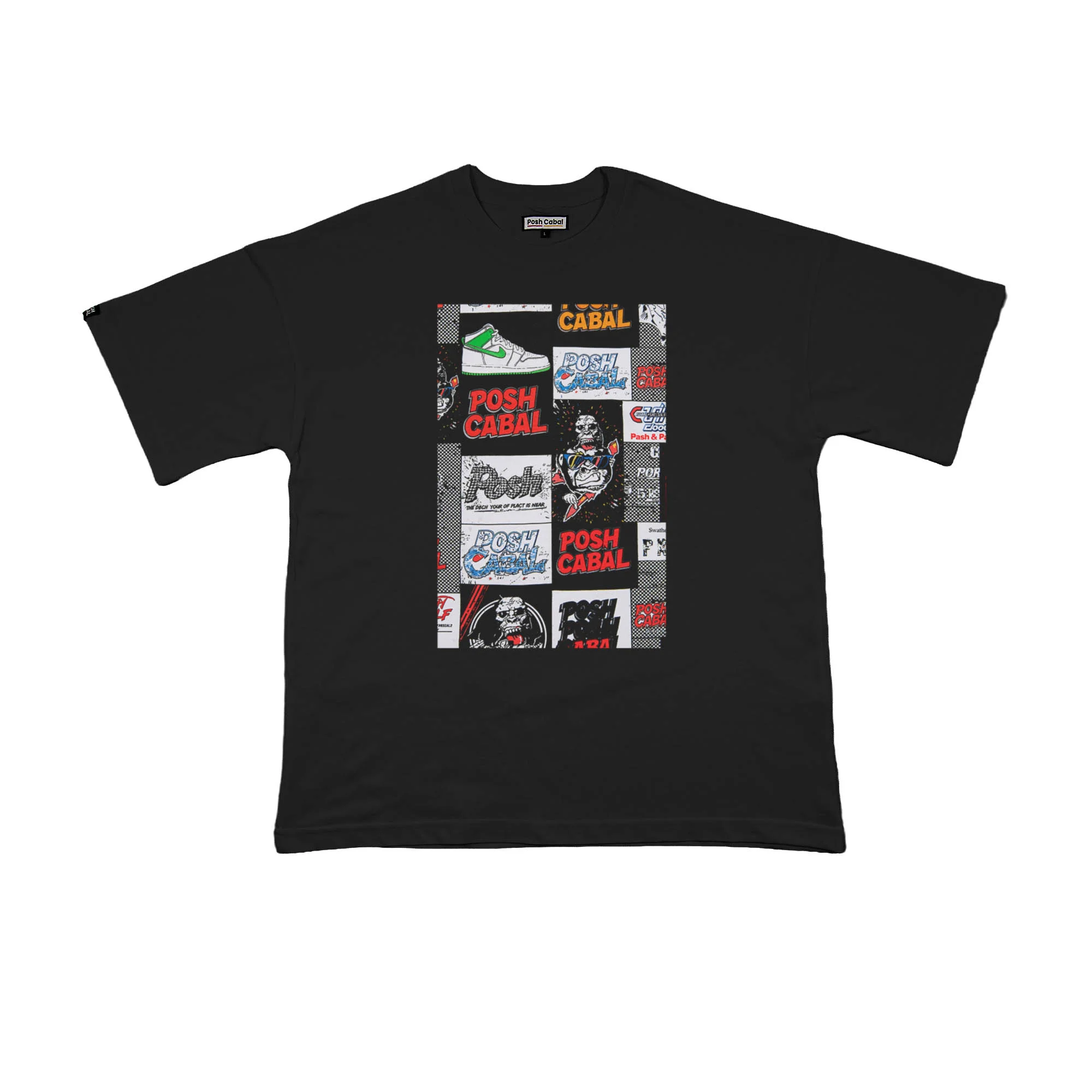 F1046S F1046S OVERSIZE T-SHIRT - Görsel 1