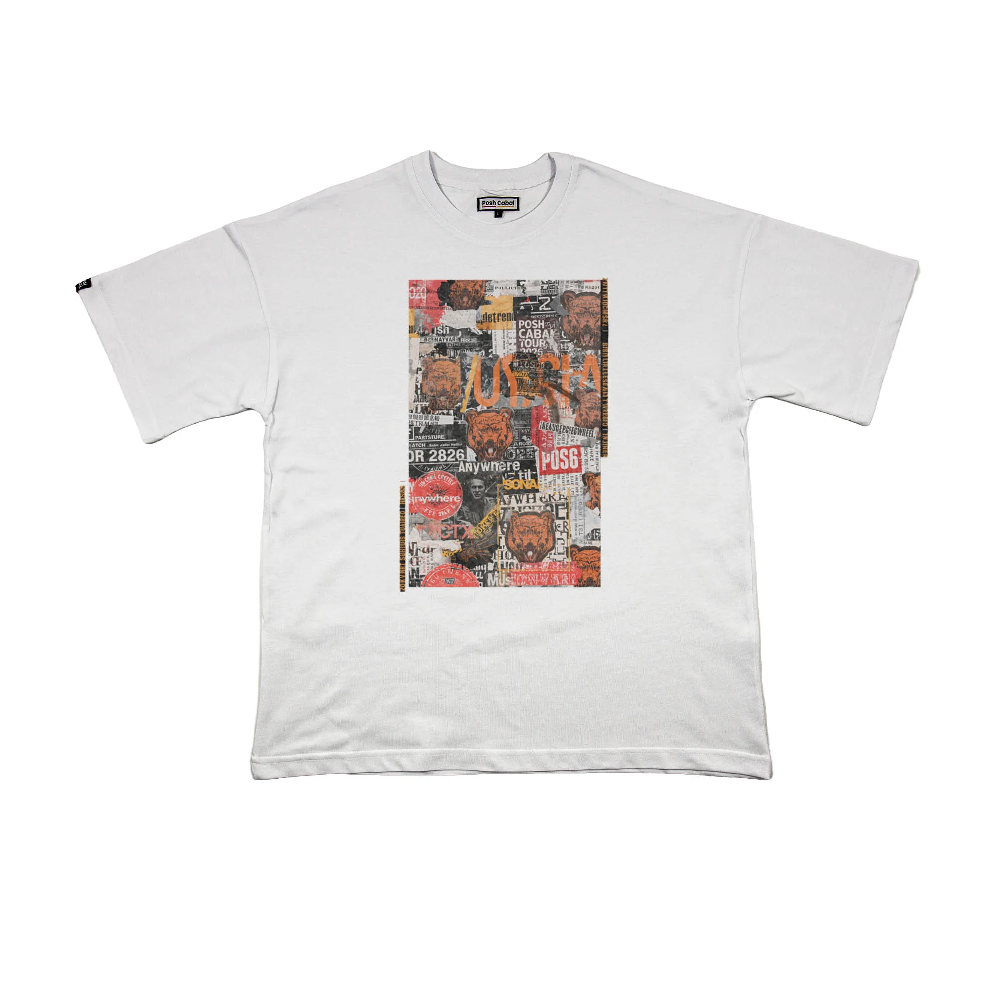 F2051HB F2051HB OVERSIZE T-SHIRT - Görsel 1