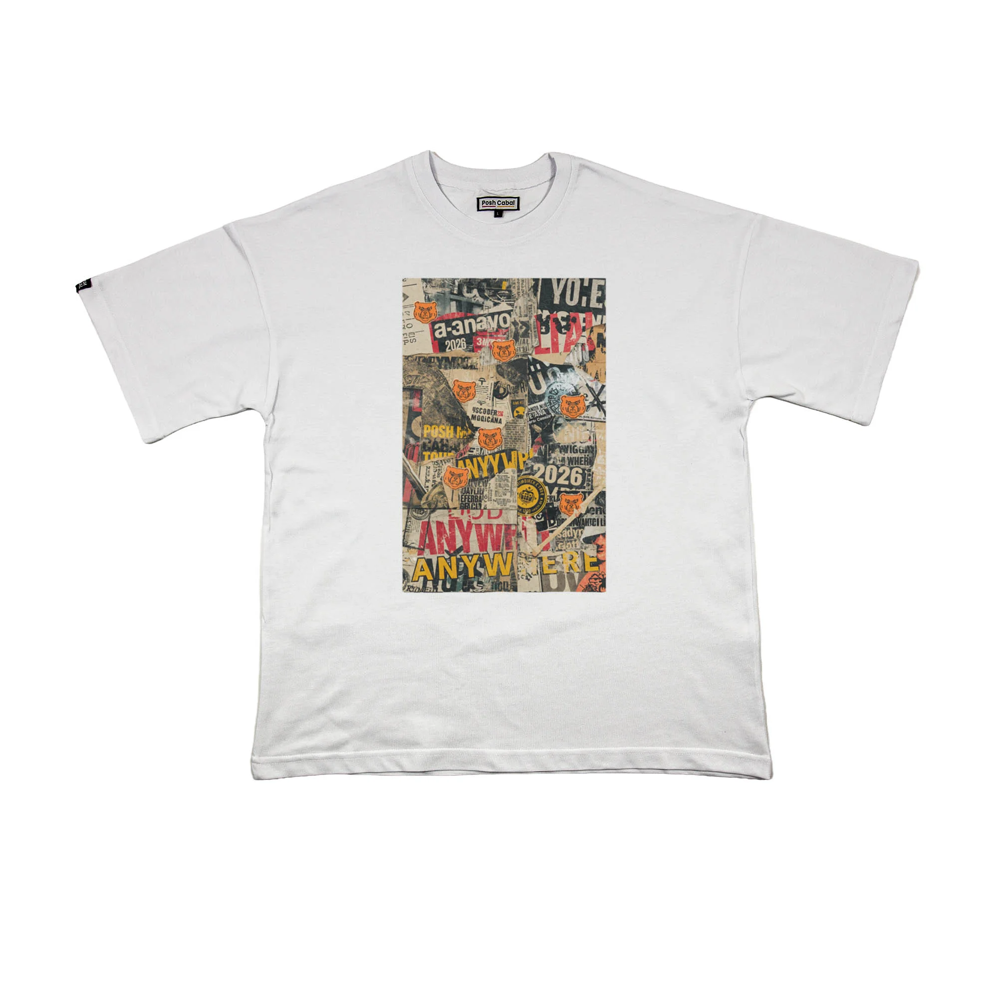 F2052HB F2052HB OVERSIZE T-SHIRT - Görsel 1