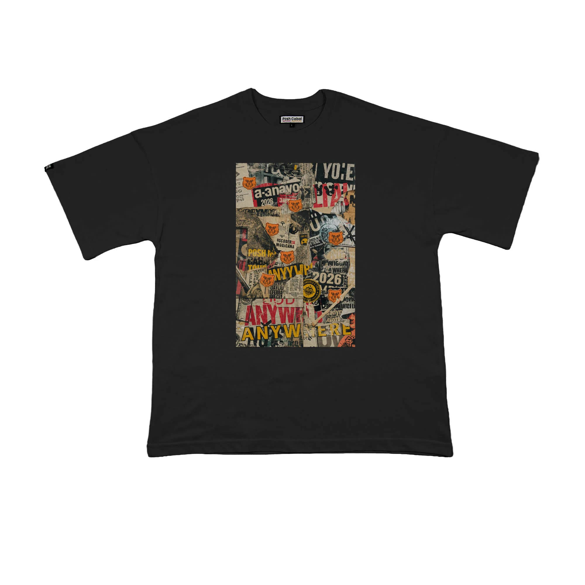 F2052HS F2052HS OVERSIZE T-SHIRT - Görsel 1