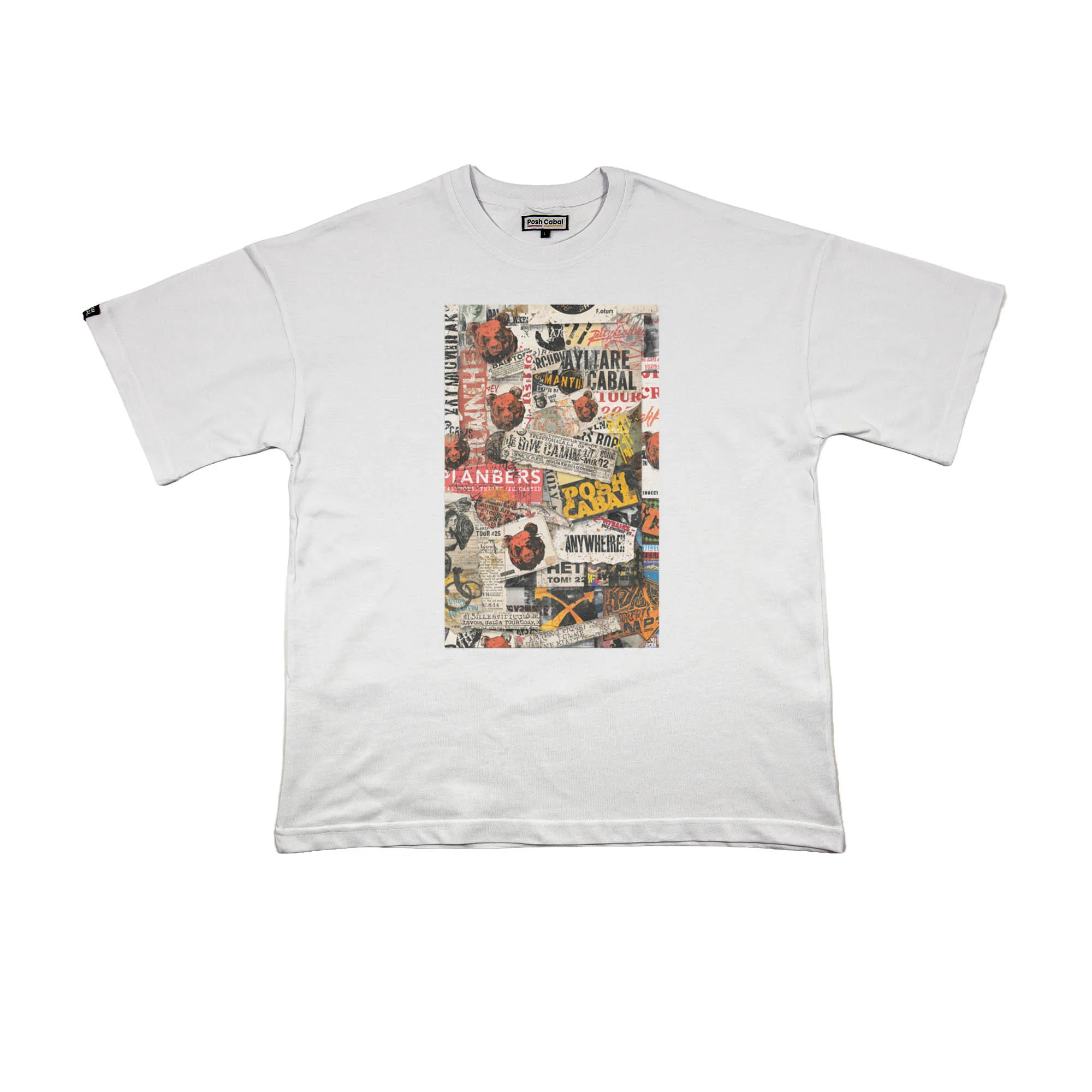 F2055HB F2055HB OVERSIZE T-SHIRT - Görsel 1