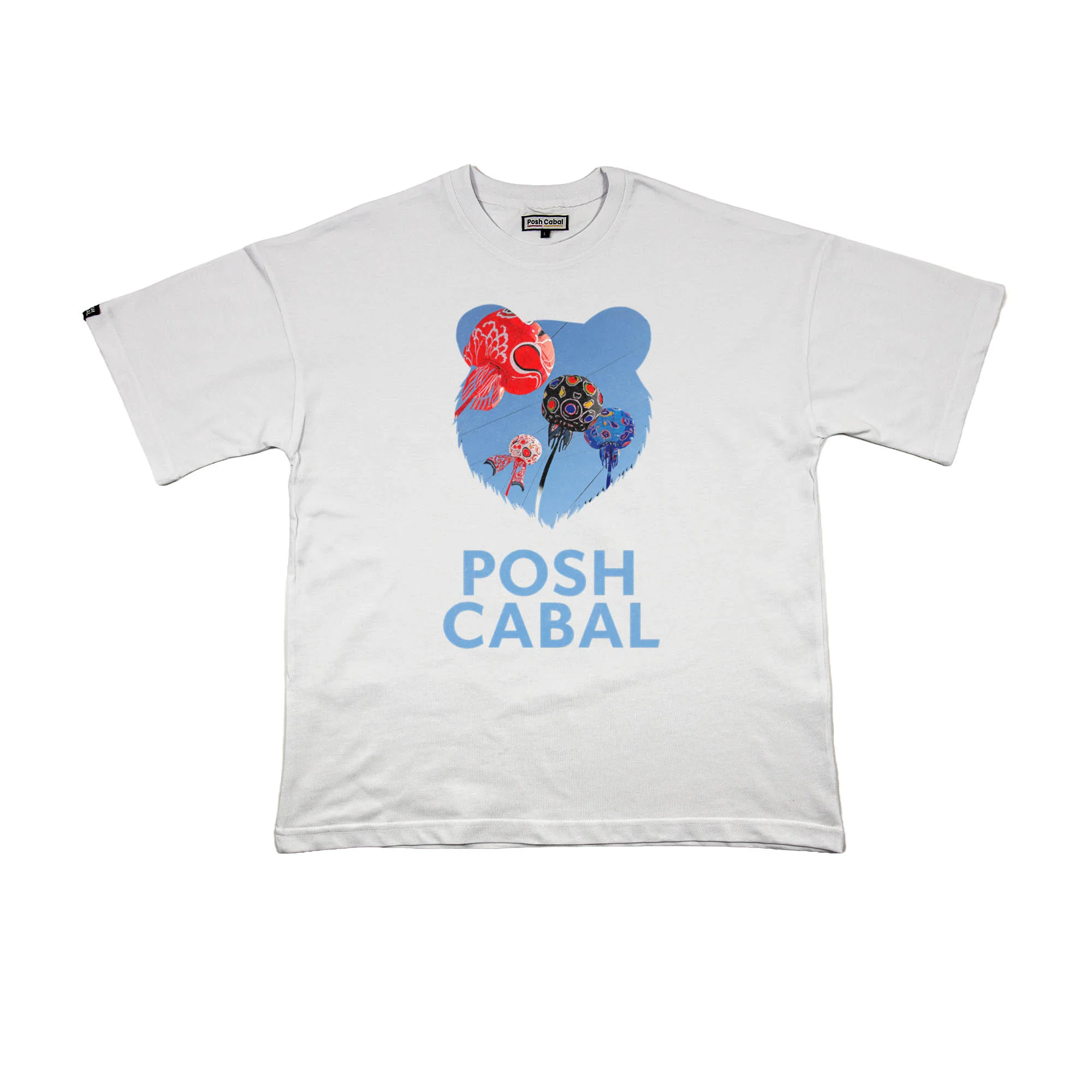 F2061HB F2061HB OVERSIZE T-SHIRT - Görsel 1