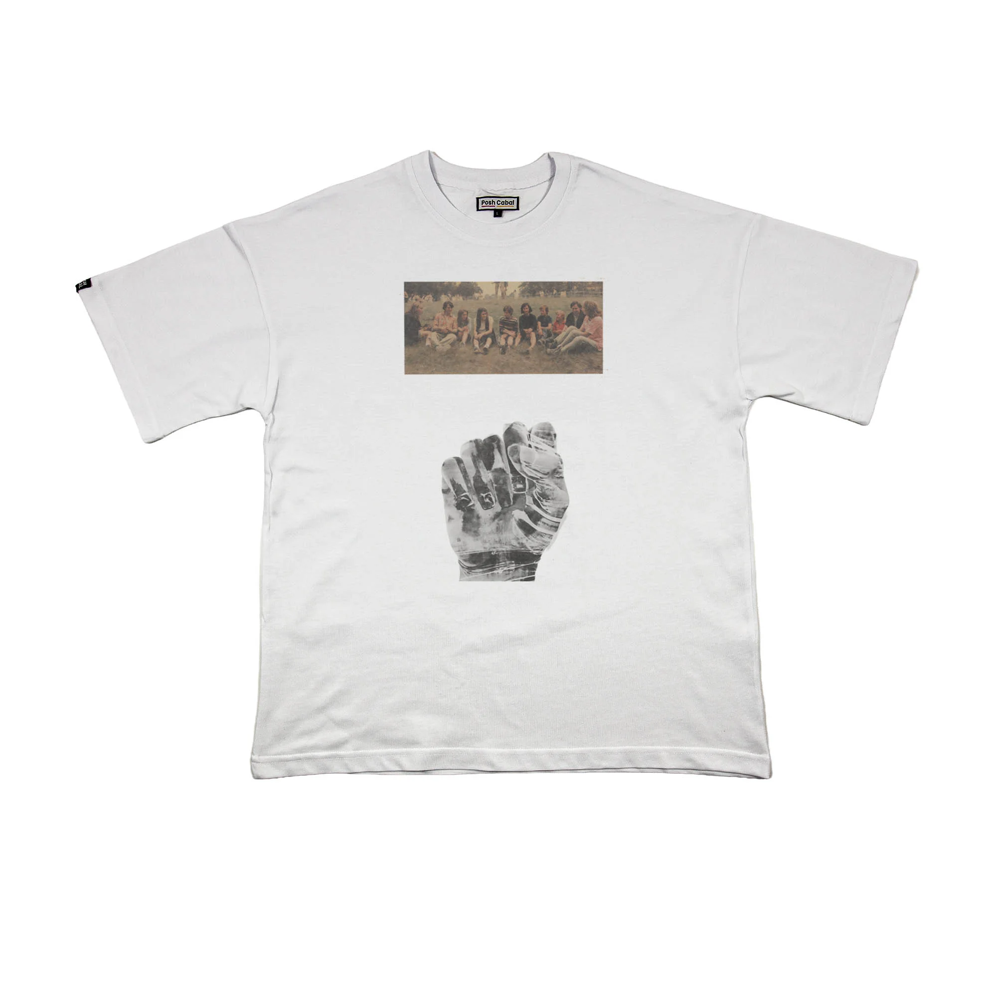 F2107HB F2107HB OVERSIZE T-SHIRT - Görsel 1