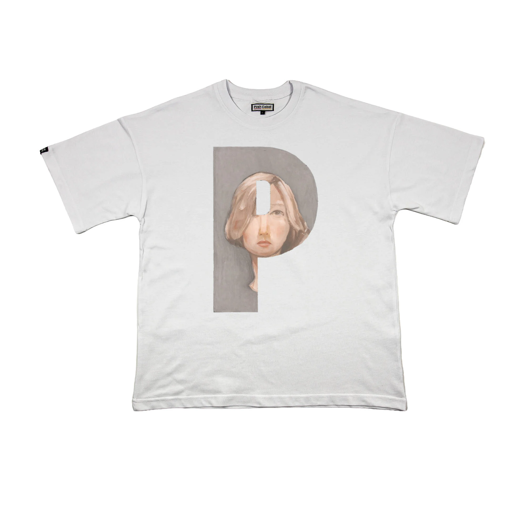 F2114HB F2114HB OVERSIZE T-SHIRT - Görsel 1
