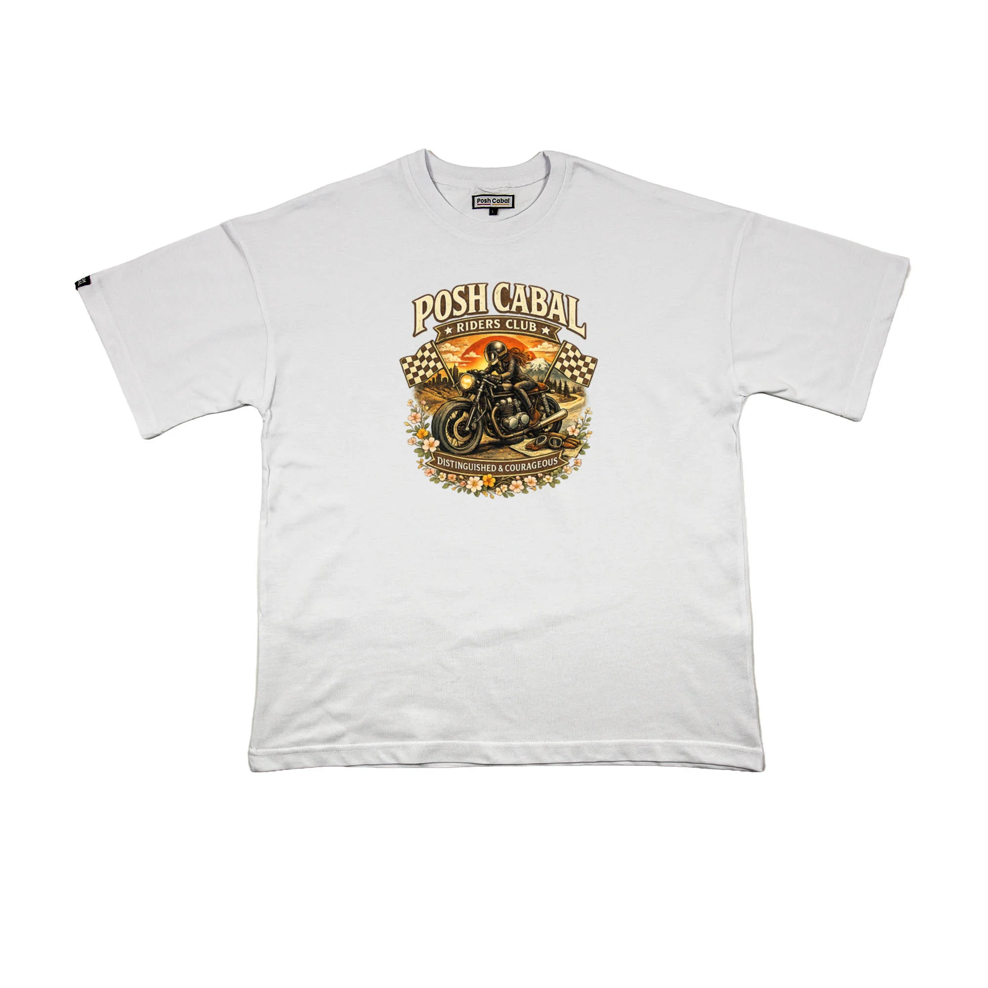 F2129HB F2129HB OVERSIZE T-SHIRT - Görsel 1