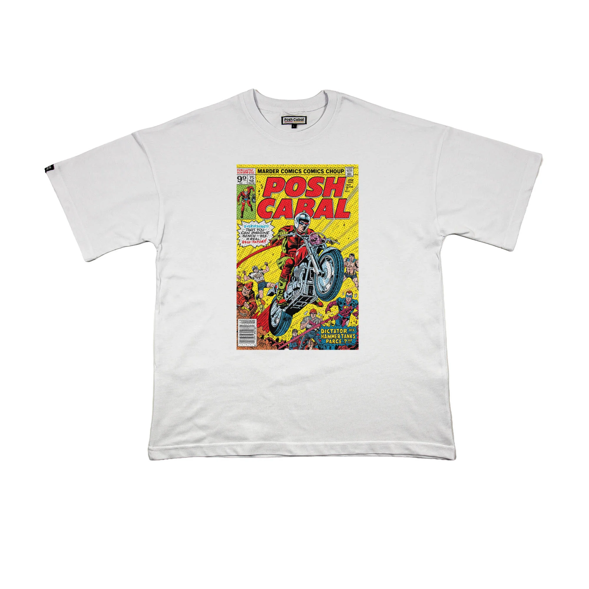 F2131HB F2131HB OVERSIZE T-SHIRT - Görsel 1