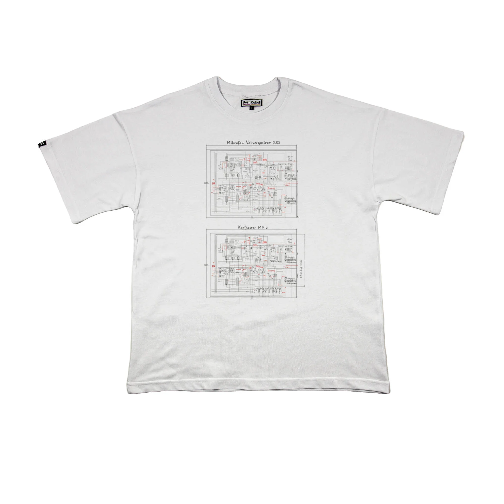 F3009B F3009B OVERSIZE T-SHIRT - Görsel 1