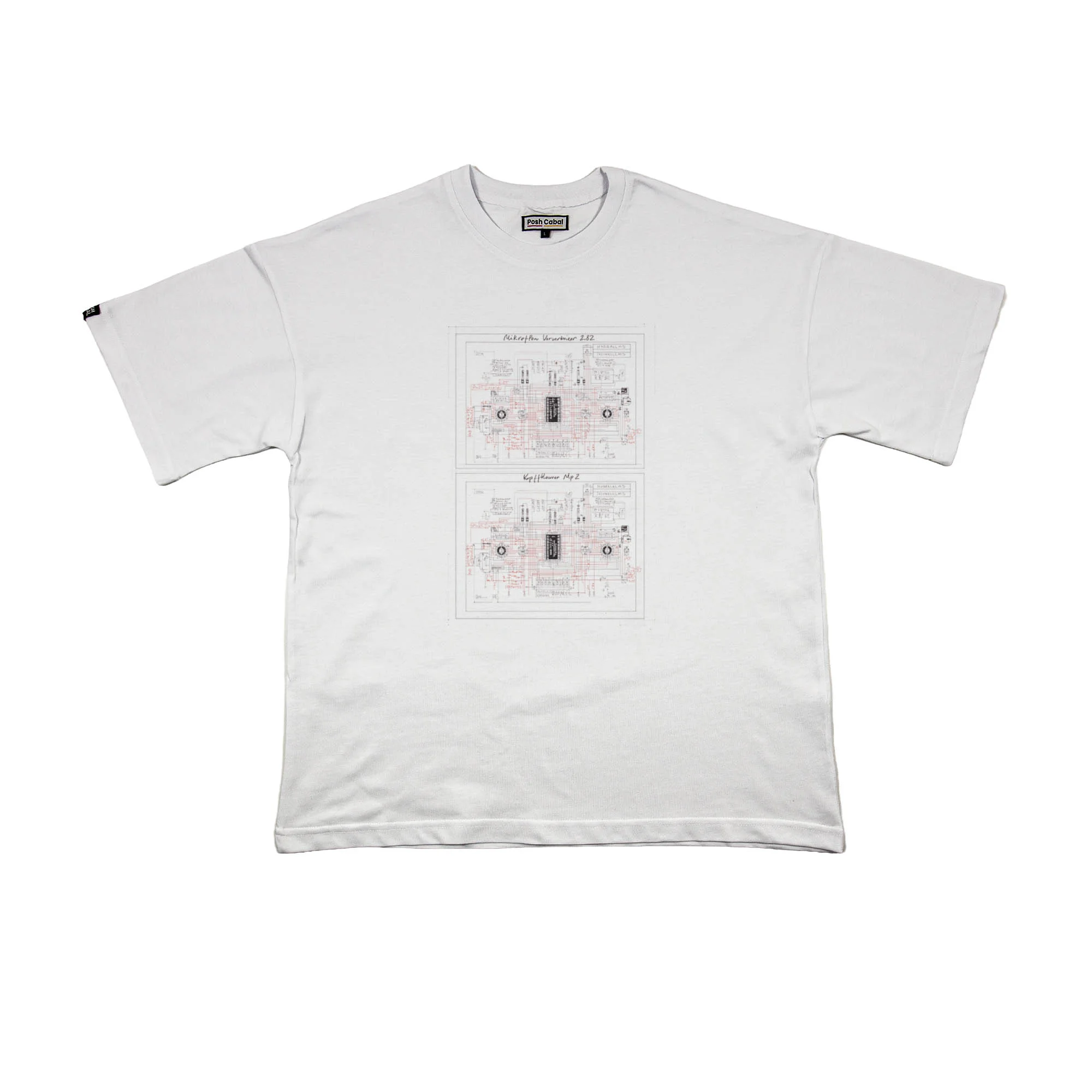 F3011B F3011B OVERSIZE T-SHIRT - Görsel 1