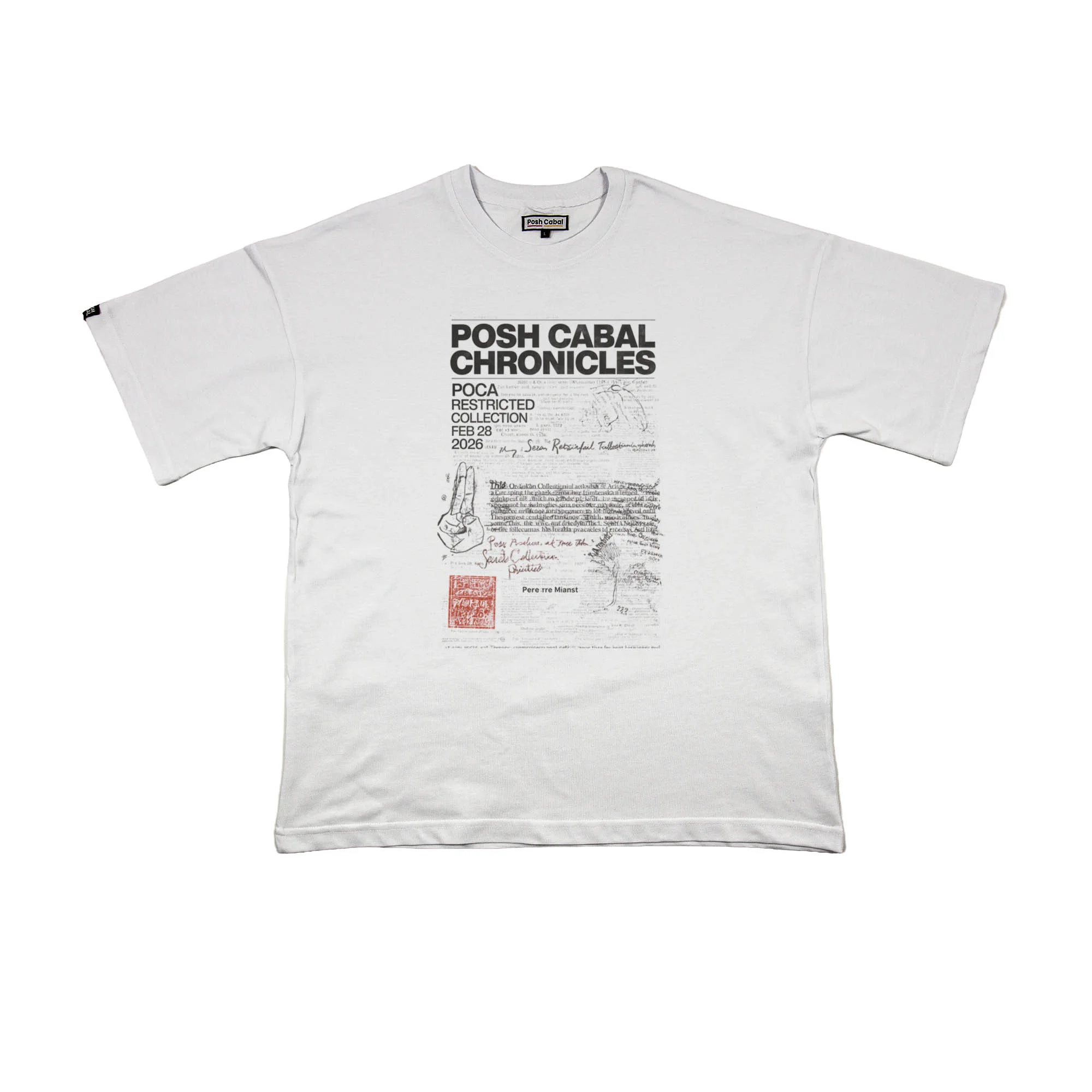 F3013B F3013B OVERSIZE T-SHIRT - Görsel 1