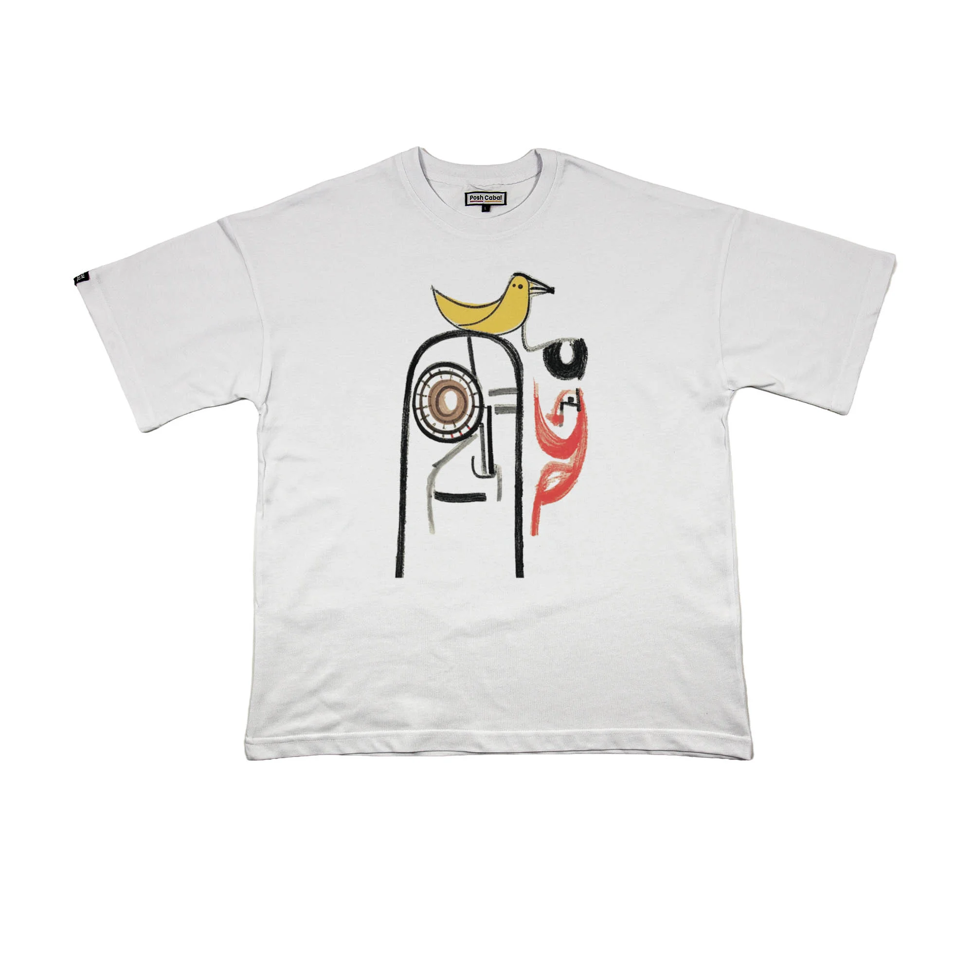 F3038B F3038B OVERSIZE T-SHIRT - Görsel 1