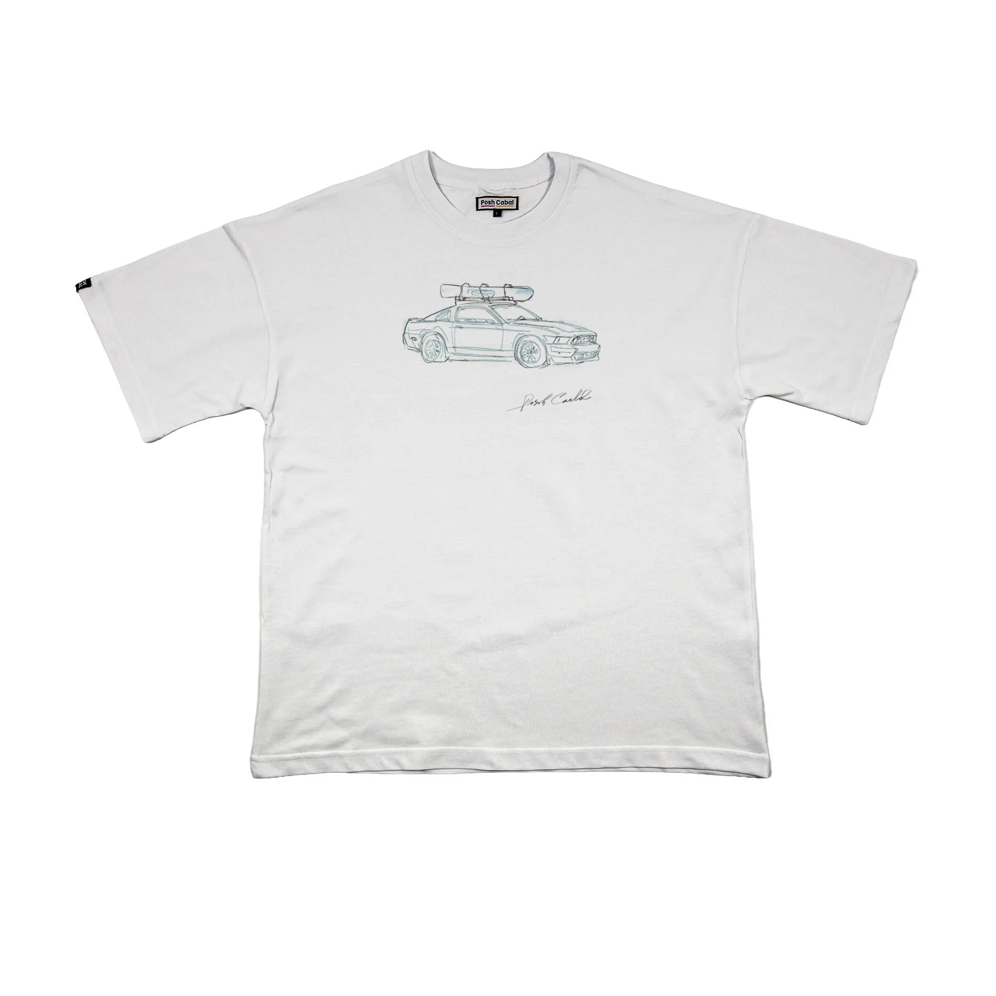F3057B F3057B OVERSIZE T-SHIRT - Görsel 1