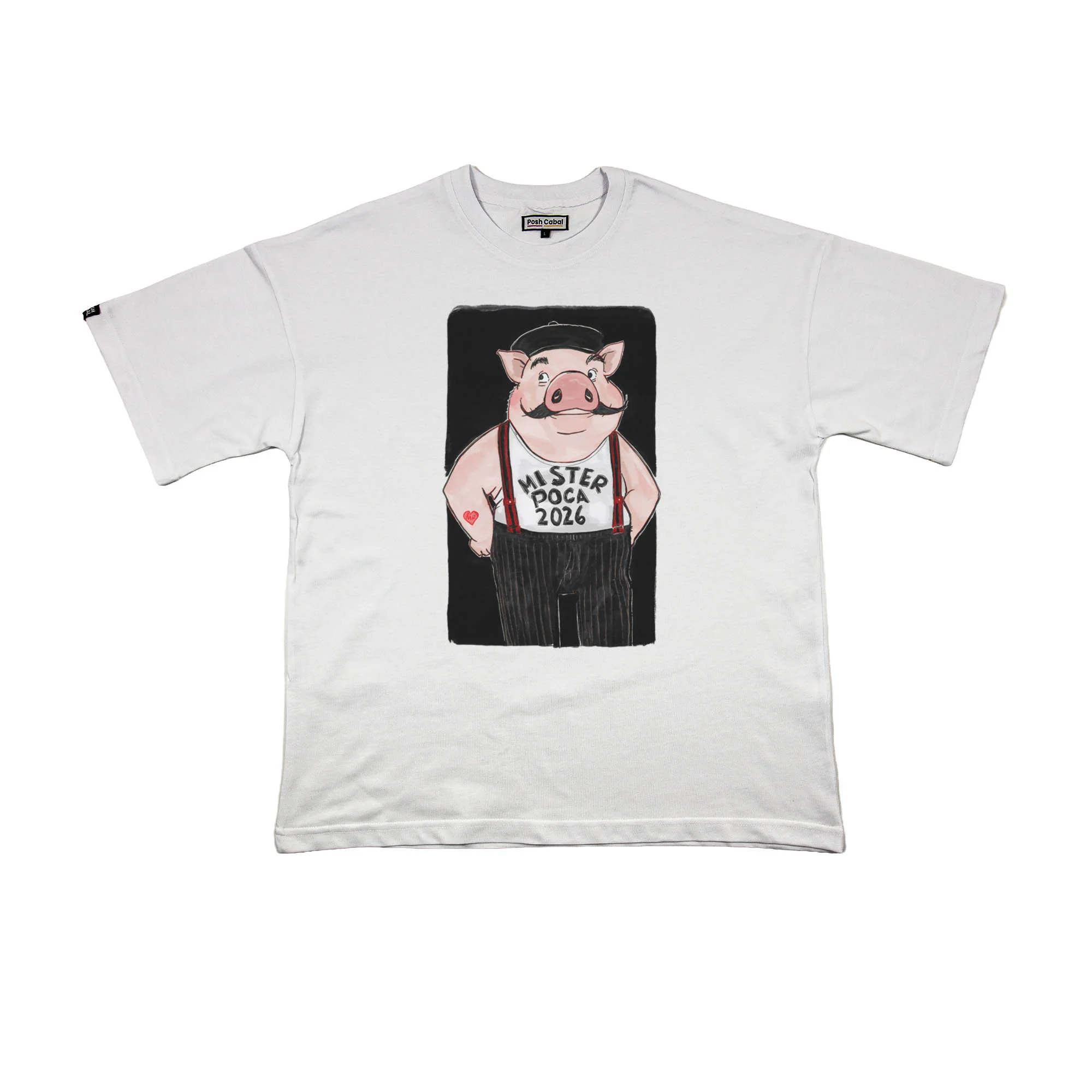F3062B F3062B OVERSIZE T-SHIRT - Görsel 1