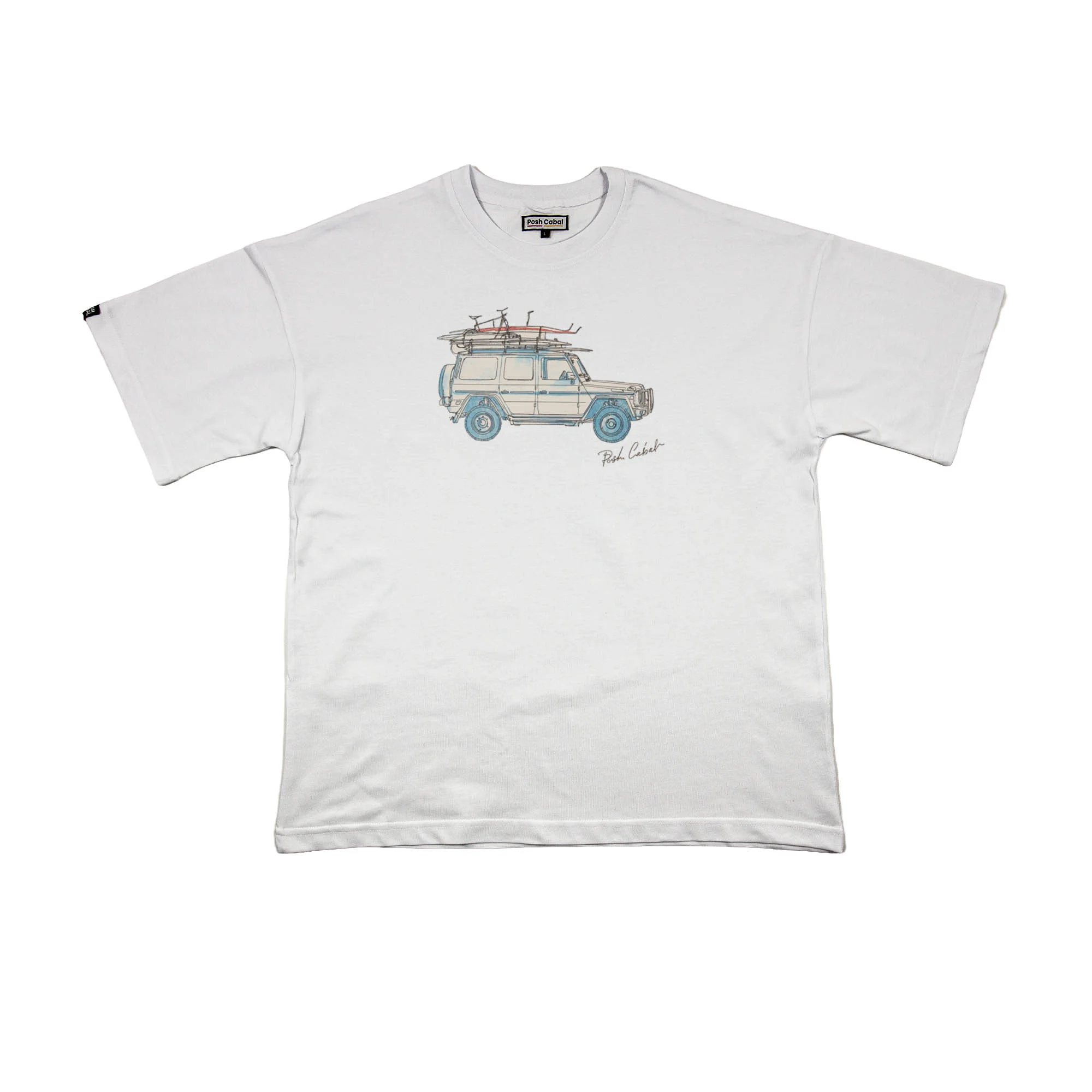 F3078B F3078B OVERSIZE T-SHIRT - Görsel 1