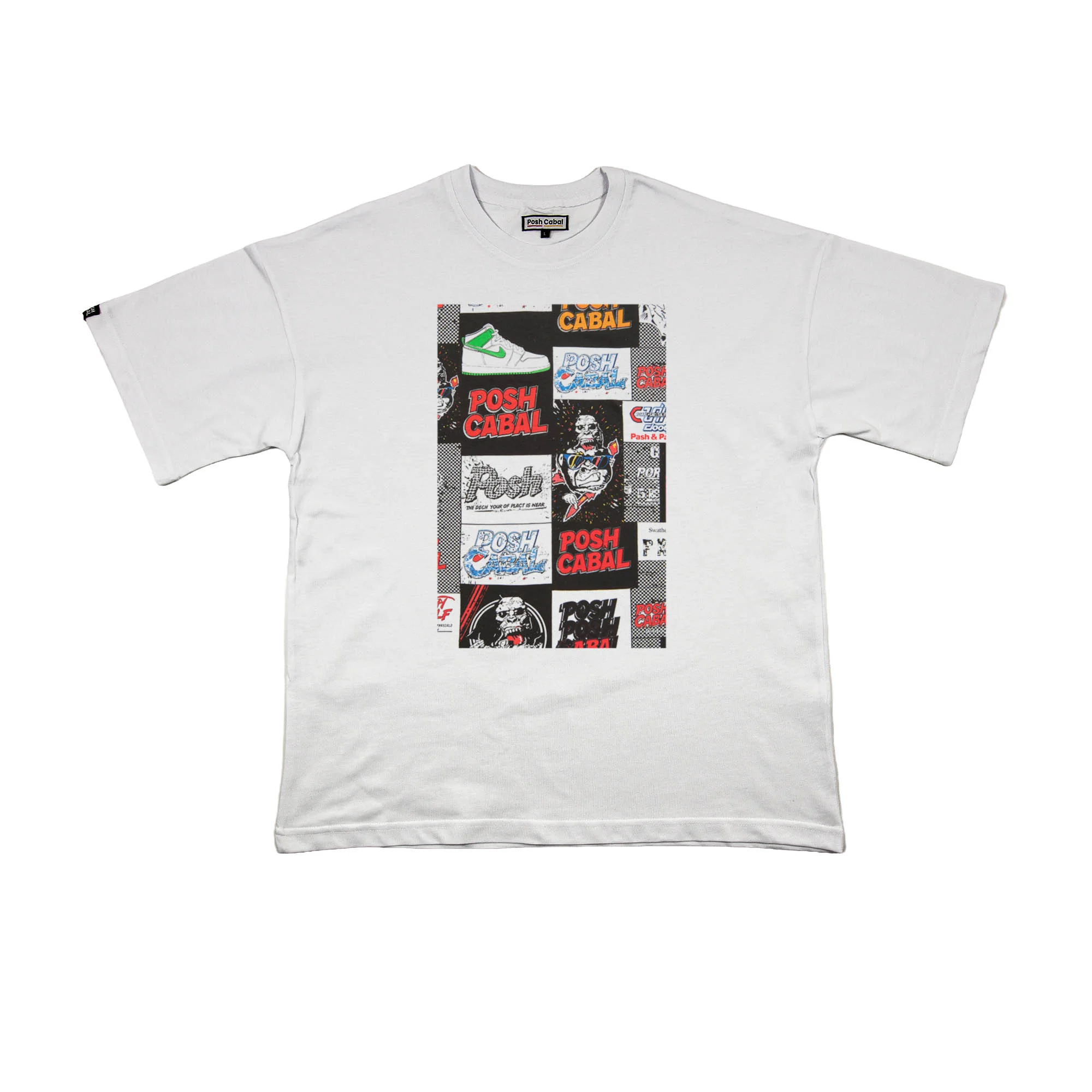 F3084B F3084B OVERSIZE T-SHIRT - Görsel 1
