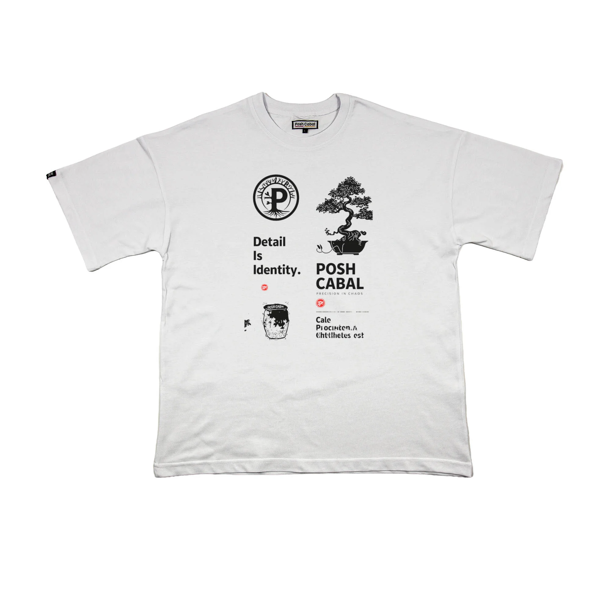 F3147B F3147B OVERSIZE T-SHIRT - Görsel 1