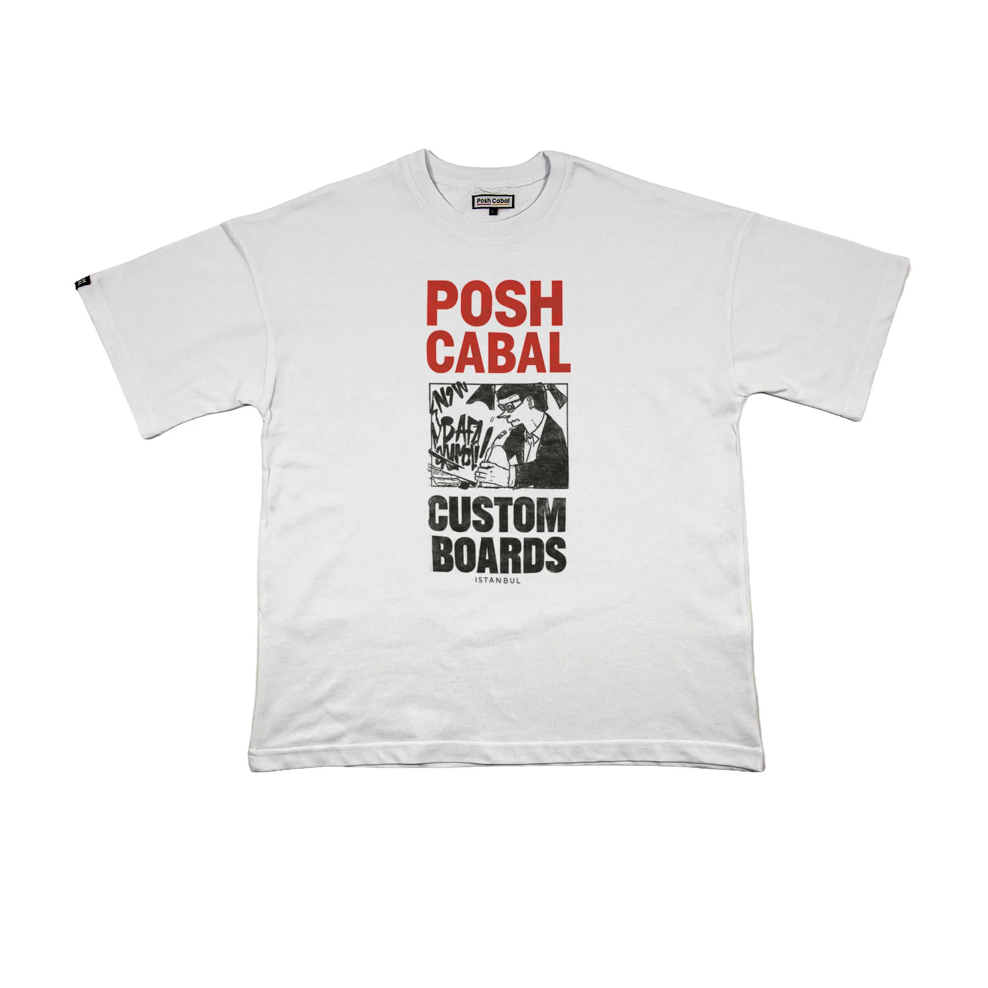F3151B F3151B OVERSIZE T-SHIRT - Görsel 1
