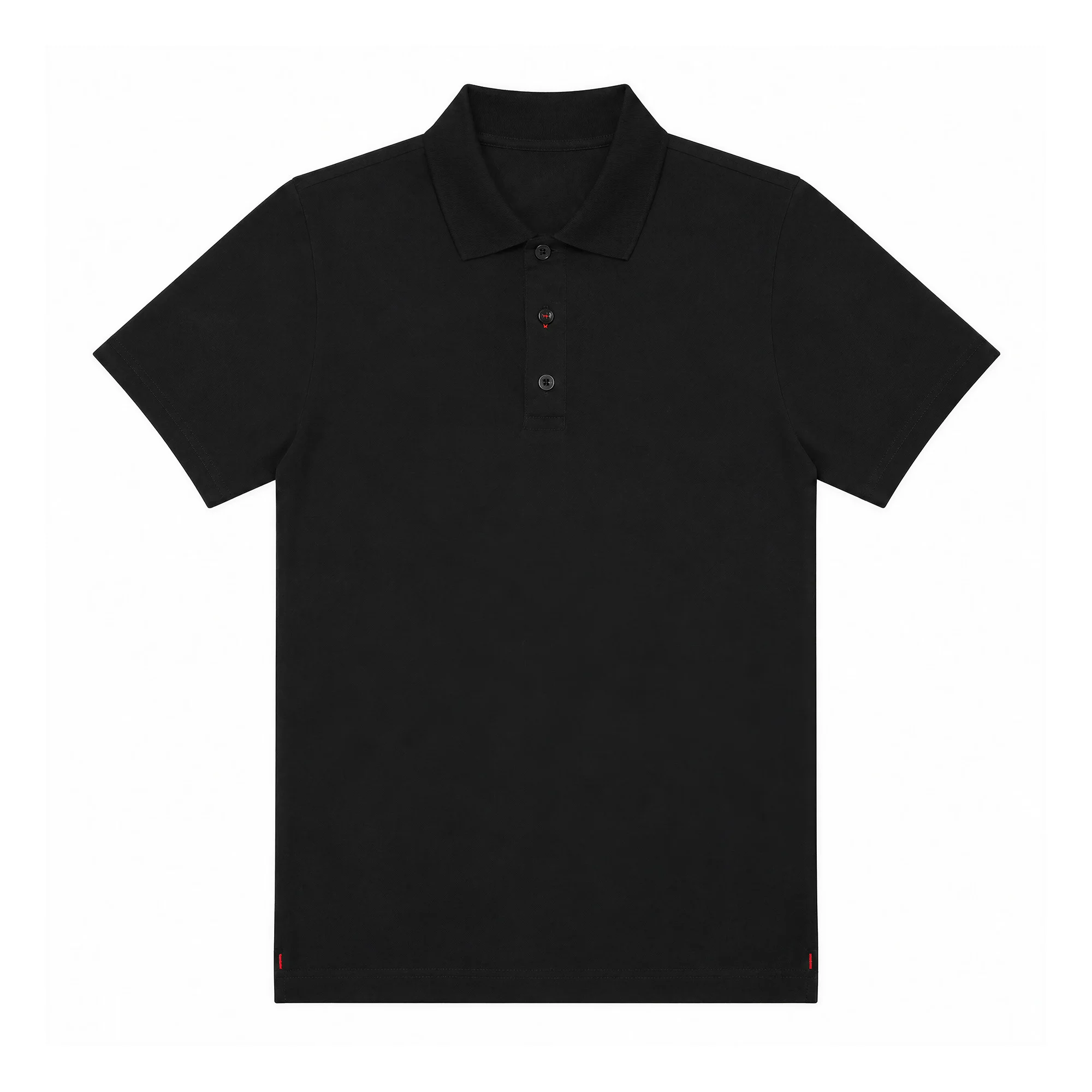 POLO_EA_SIYAH_3 PSS999 SLIM FIT SIYAH POLO SHIRT - Görsel 1